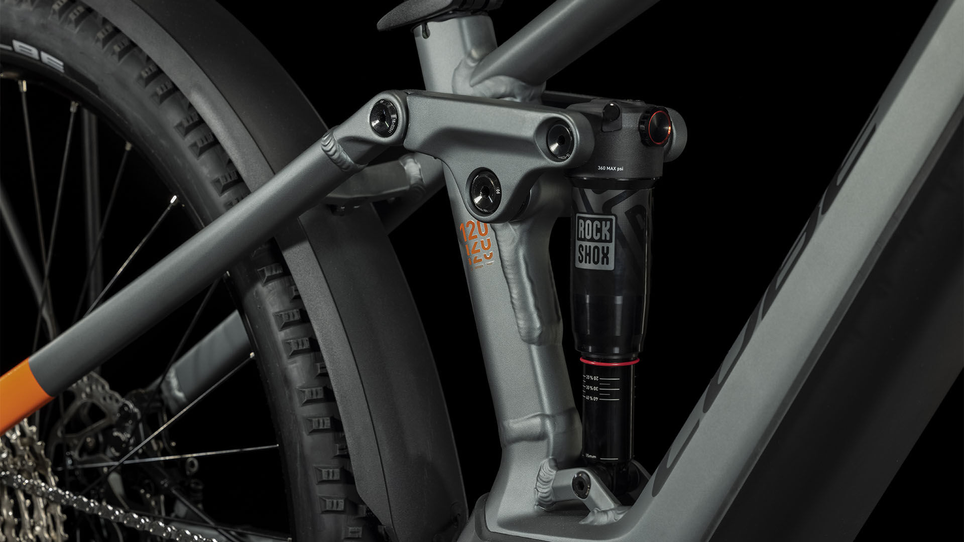 Cube Stereo Hybrid 120 Pro Allroad 625 flashgrey´n´orange
