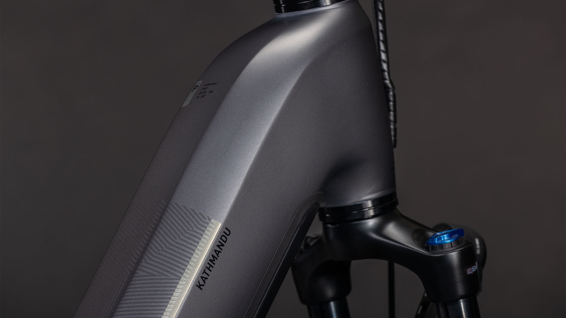 Cube Kathmandu Hybrid Comfort Pro 800 slabgrey´n´black UN3556 Fahrzeug mit Antrieb durch Lithium-Ionen- Batterien. Transport nach SV 388 und 666 ADR.