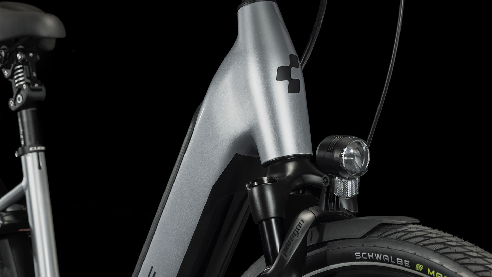 Cube Supreme Hybrid SLX 625 polarsilver´n´black
