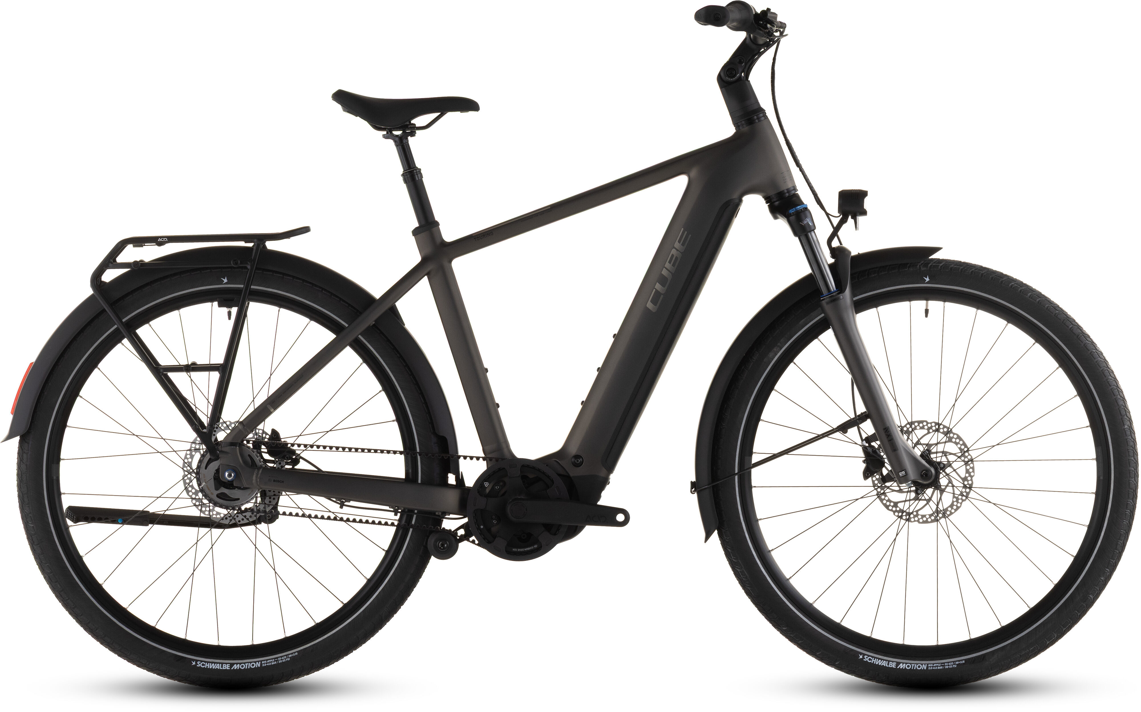 Cube Touring Hybrid Comfort SLX 800 charcoal´n´chrome UN3556 Fahrzeug mit Antrieb durch Lithium-Ionen- Batterien. Transport nach SV 388 und 666 ADR.