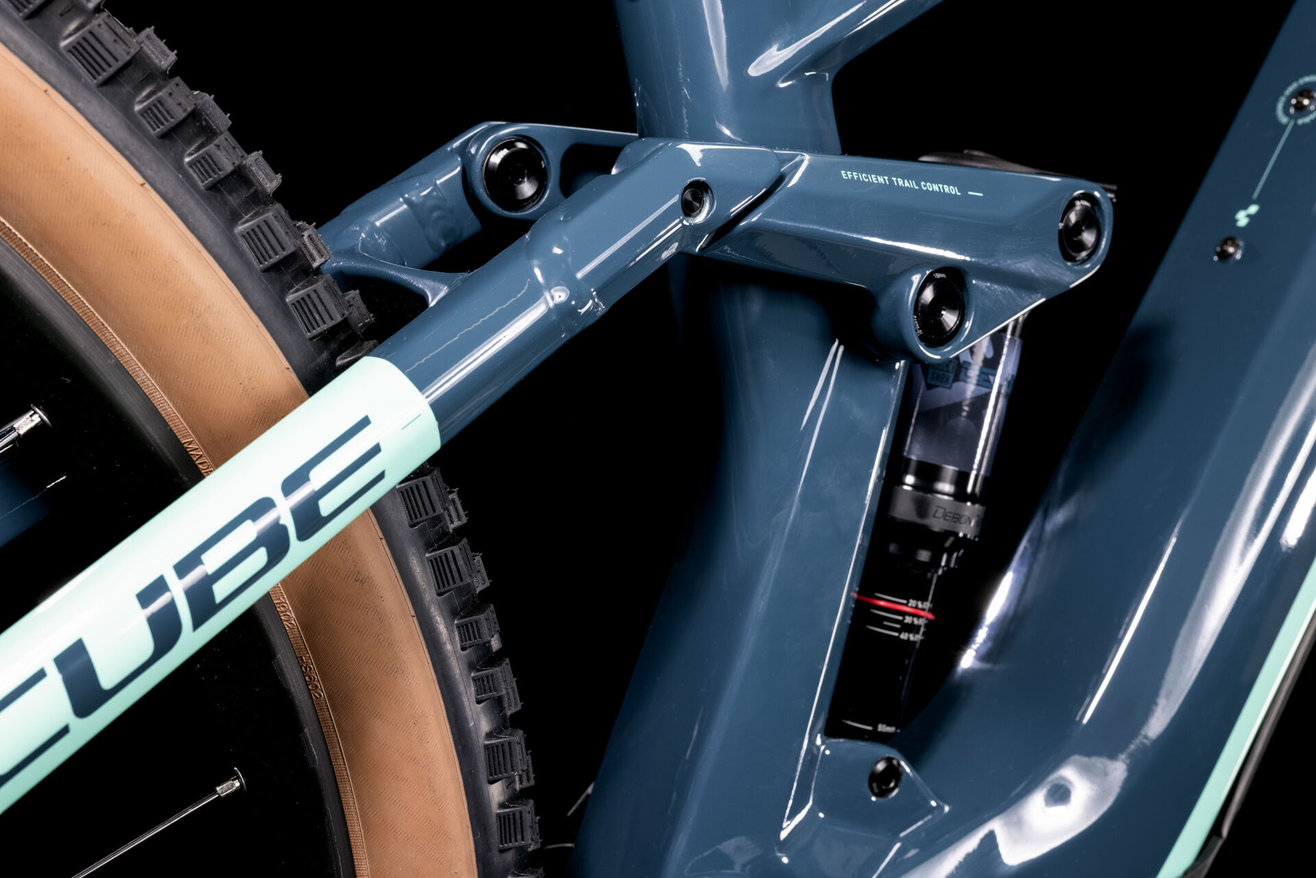 Cube Stereo Hybrid 140 HPC Race 625 teal´n´mint