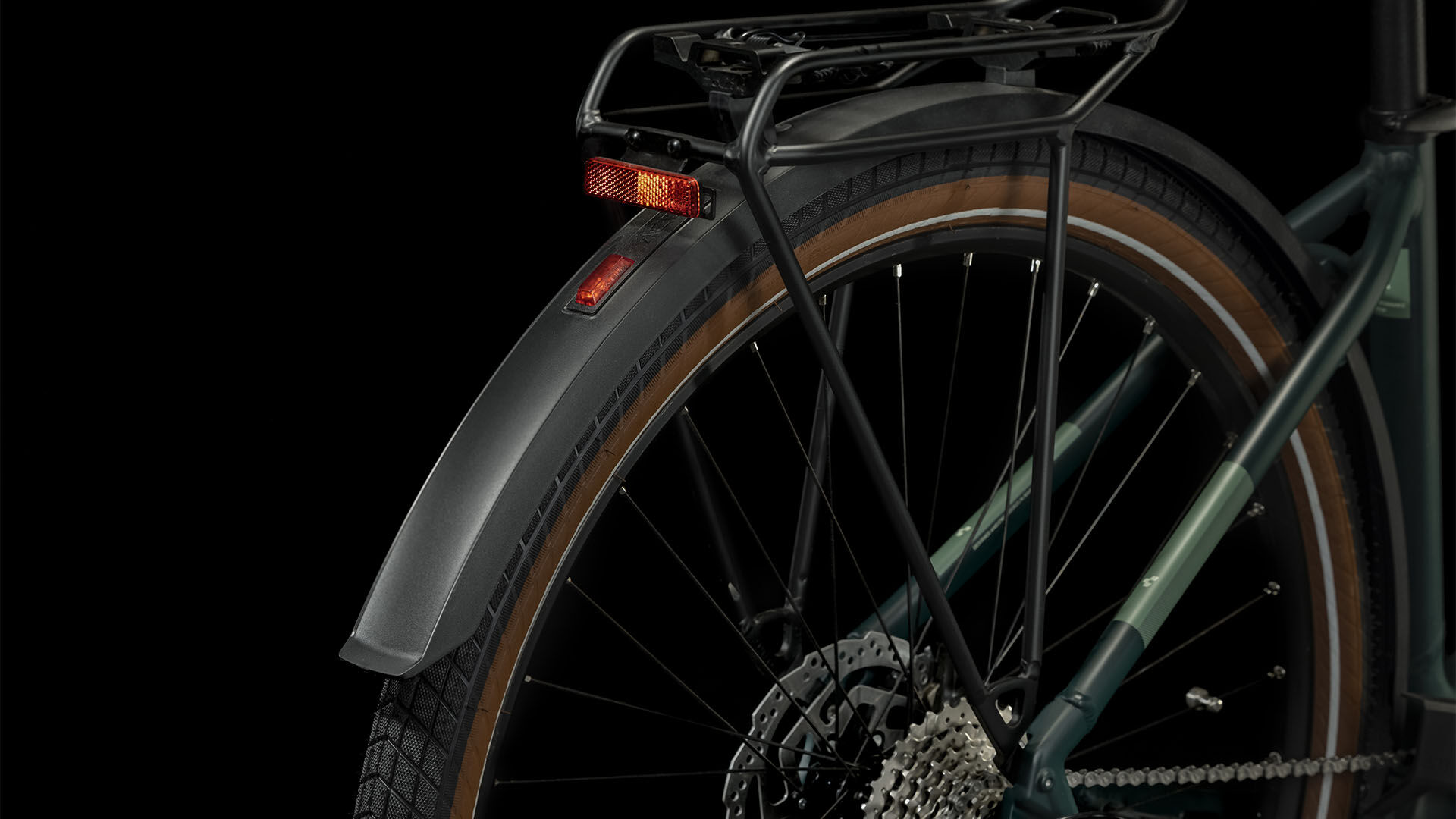 Cube Touring Hybrid ONE 500 darkgreen´n´green