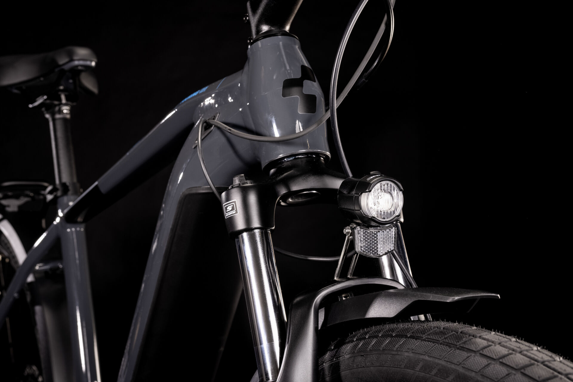Cube Touring Hybrid ONE 500 grey´n´blue