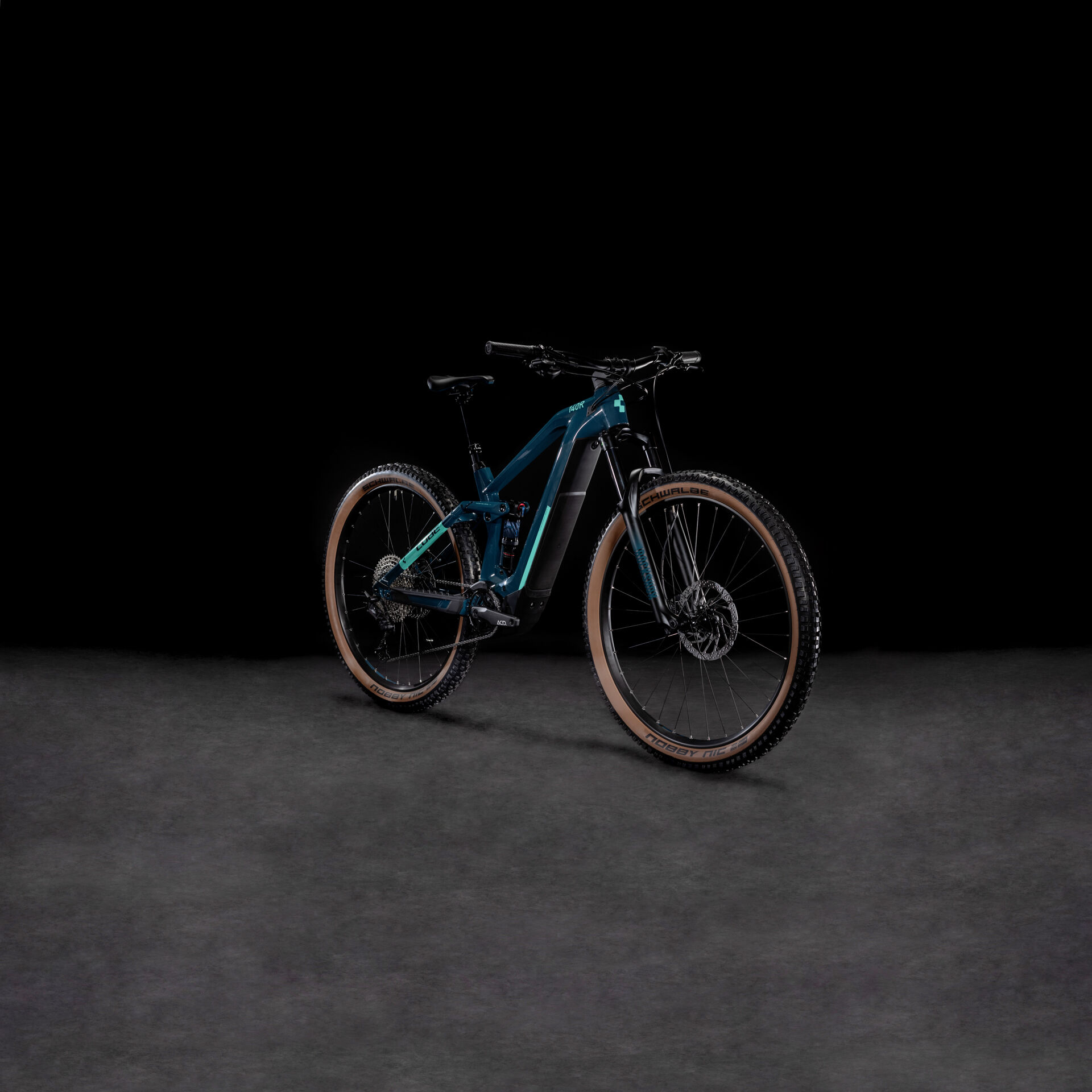 Cube Stereo Hybrid 140 HPC Race 625 teal´n´mint