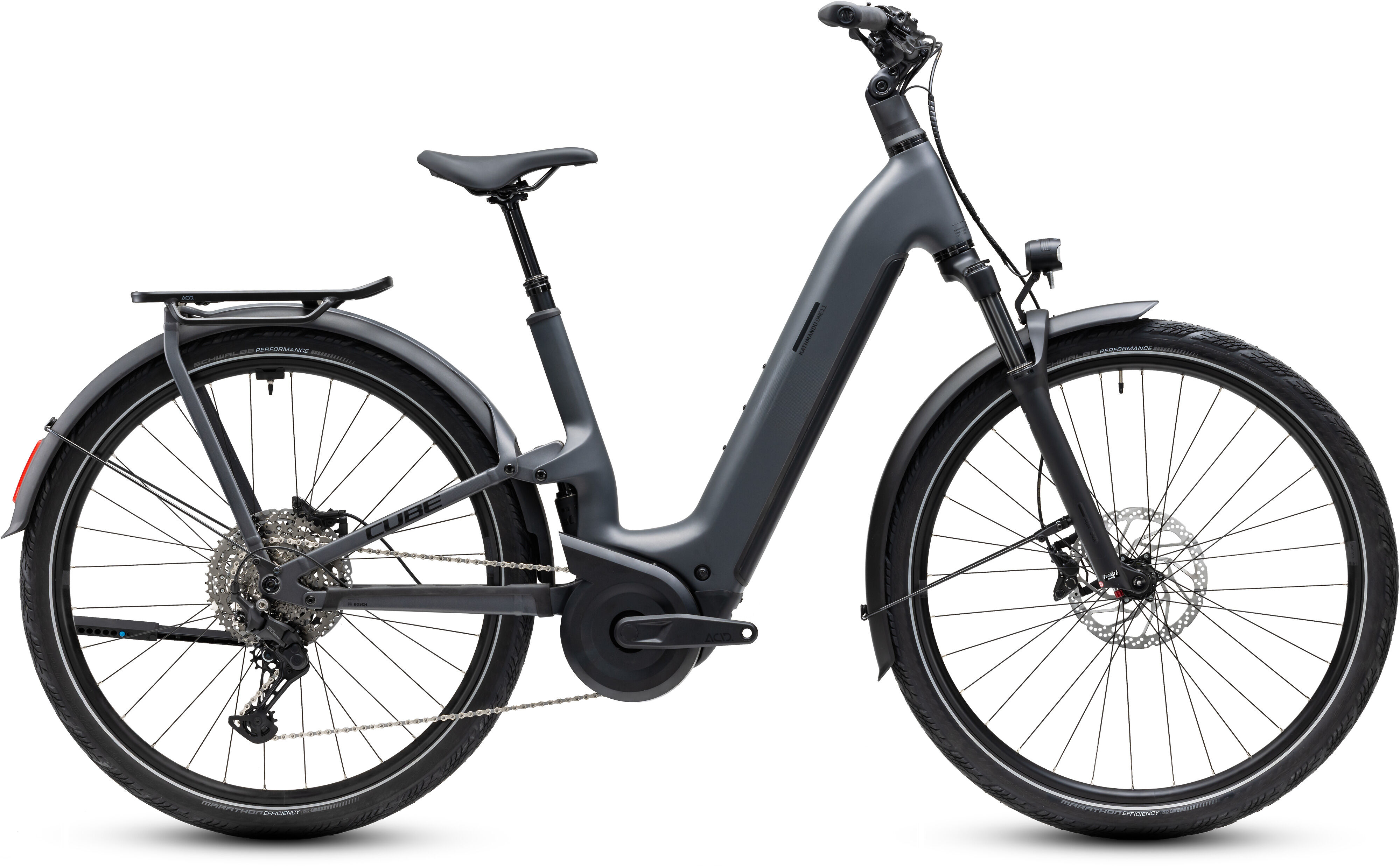 Cube Kathmandu Hybrid ONE11 HPC Pro 800 Easy Entry 2027 slabgrey'n'black