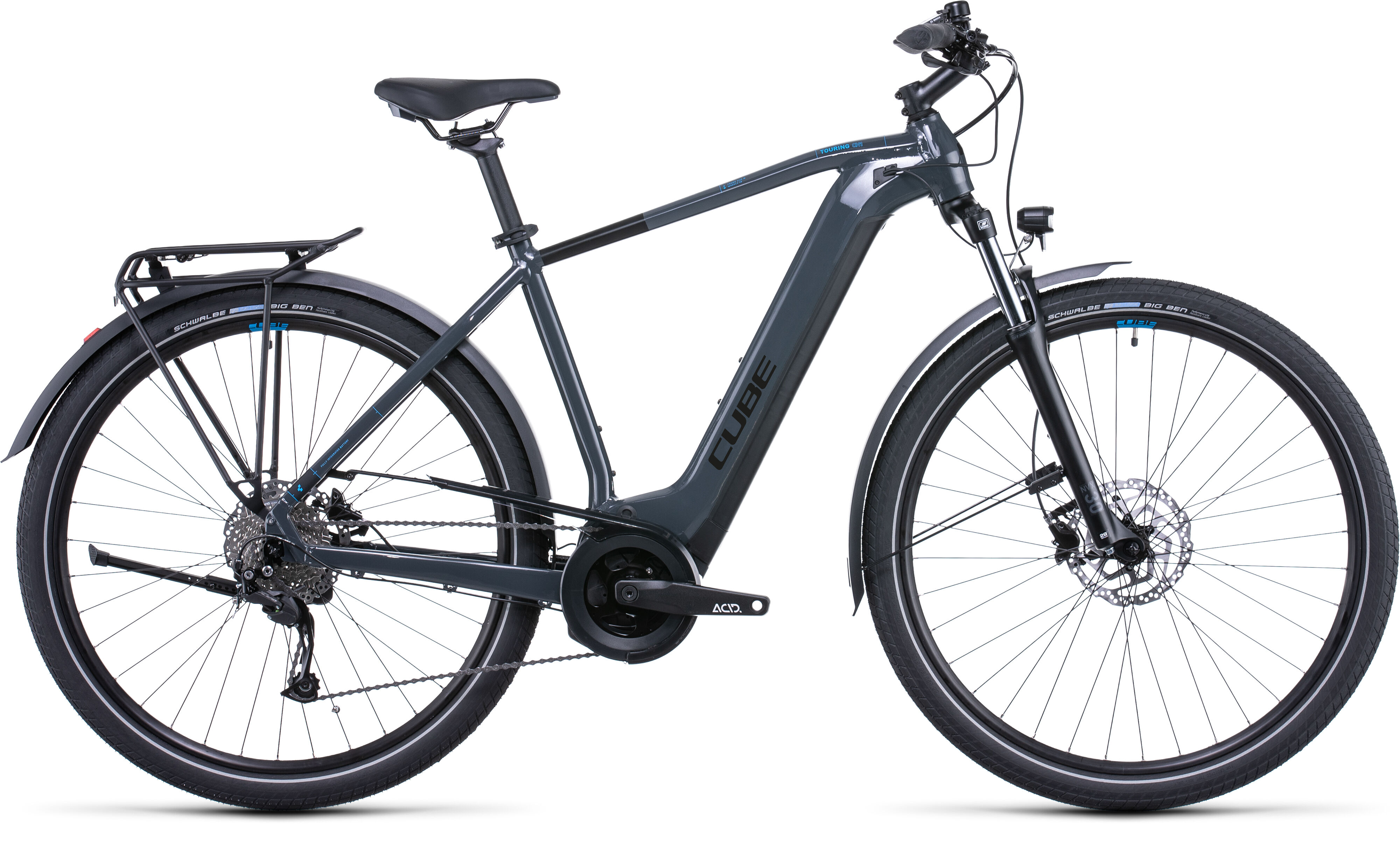 Cube Touring Hybrid ONE 500 grey´n´blue 