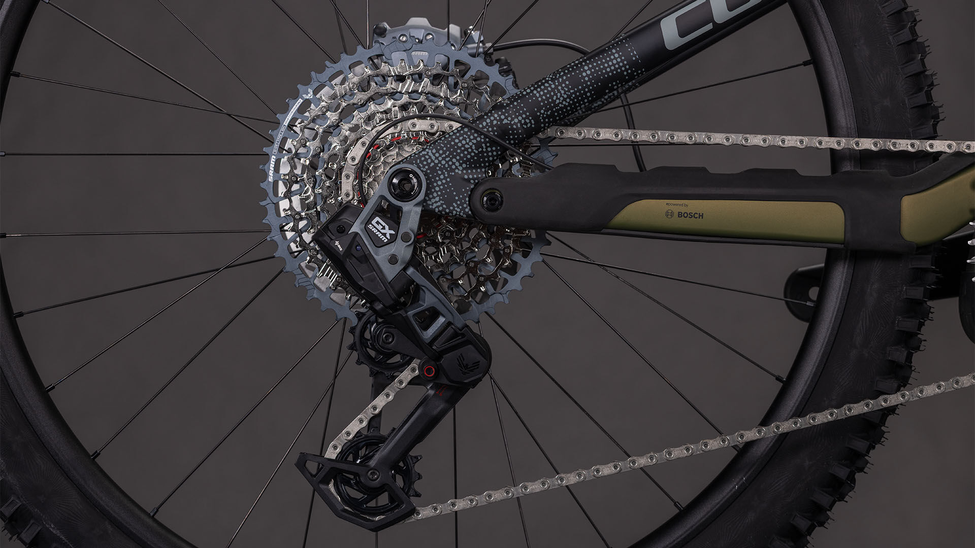 Cube Stereo Hybrid ONE44 HPC TM 800 reedgreen´n´matrix UN3556 Fahrzeug mit Antrieb durch Lithium-Ionen- Batterien. Transport nach SV 388 und 666 ADR.