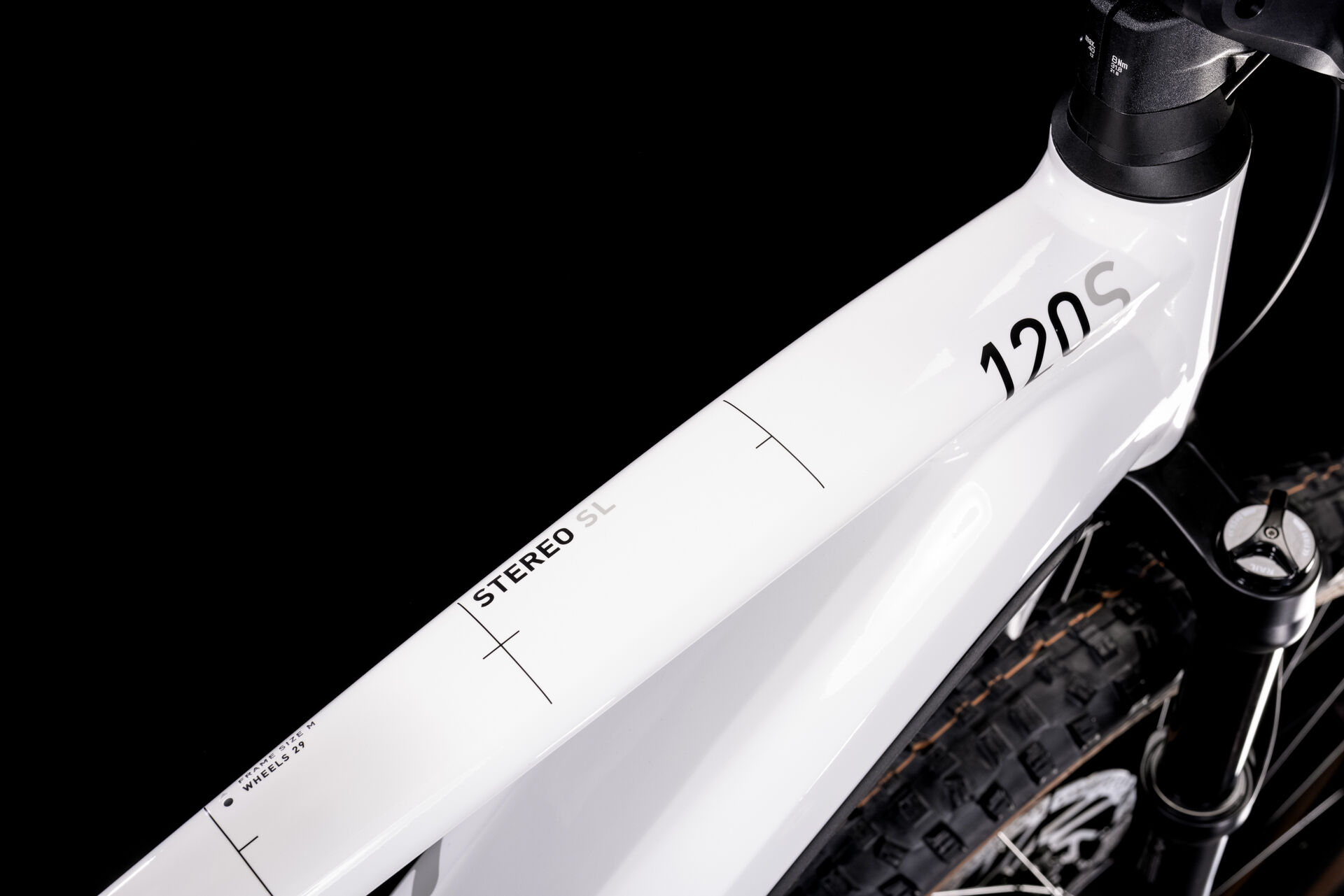 Cube Stereo Hybrid 120 SL 750 29 white´n´grey