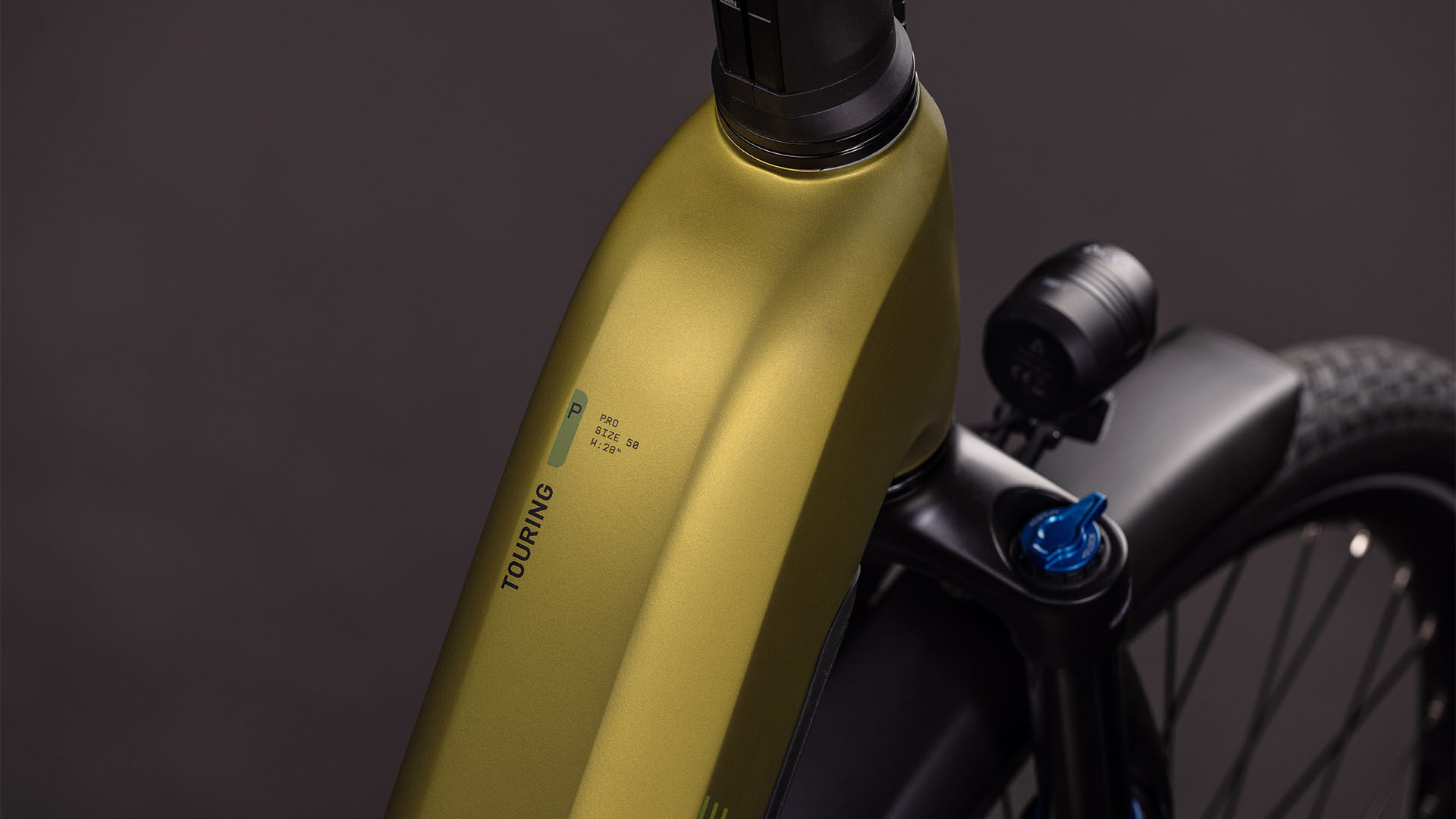 Cube Touring Hybrid Pro 800 goldenlime´n´black UN3556 Fahrzeug mit Antrieb durch Lithium-Ionen- Batterien. Transport nach SV 388 und 666 ADR.