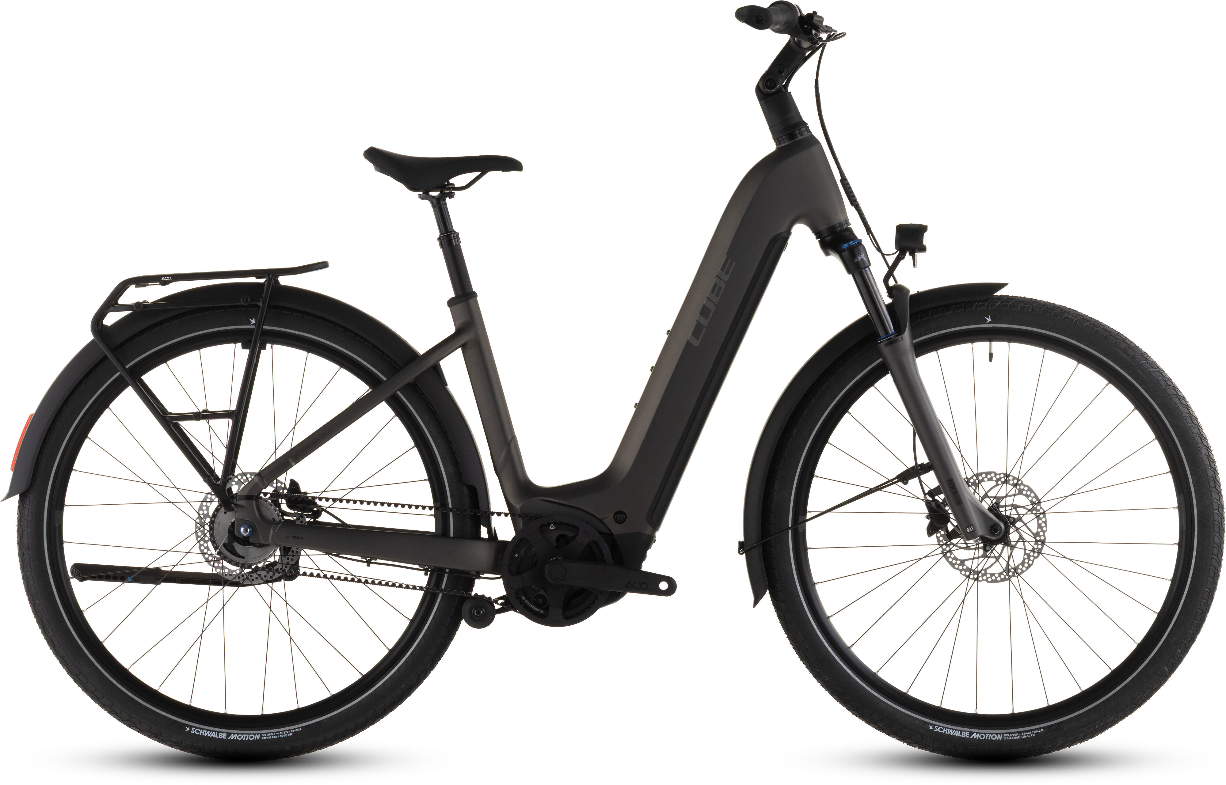 Cube Touring Hybrid Comfort SLX 800 charcoal´n´chrome UN3556 Fahrzeug mit Antrieb durch Lithium-Ionen- Batterien. Transport nach SV 388 und 666 ADR.