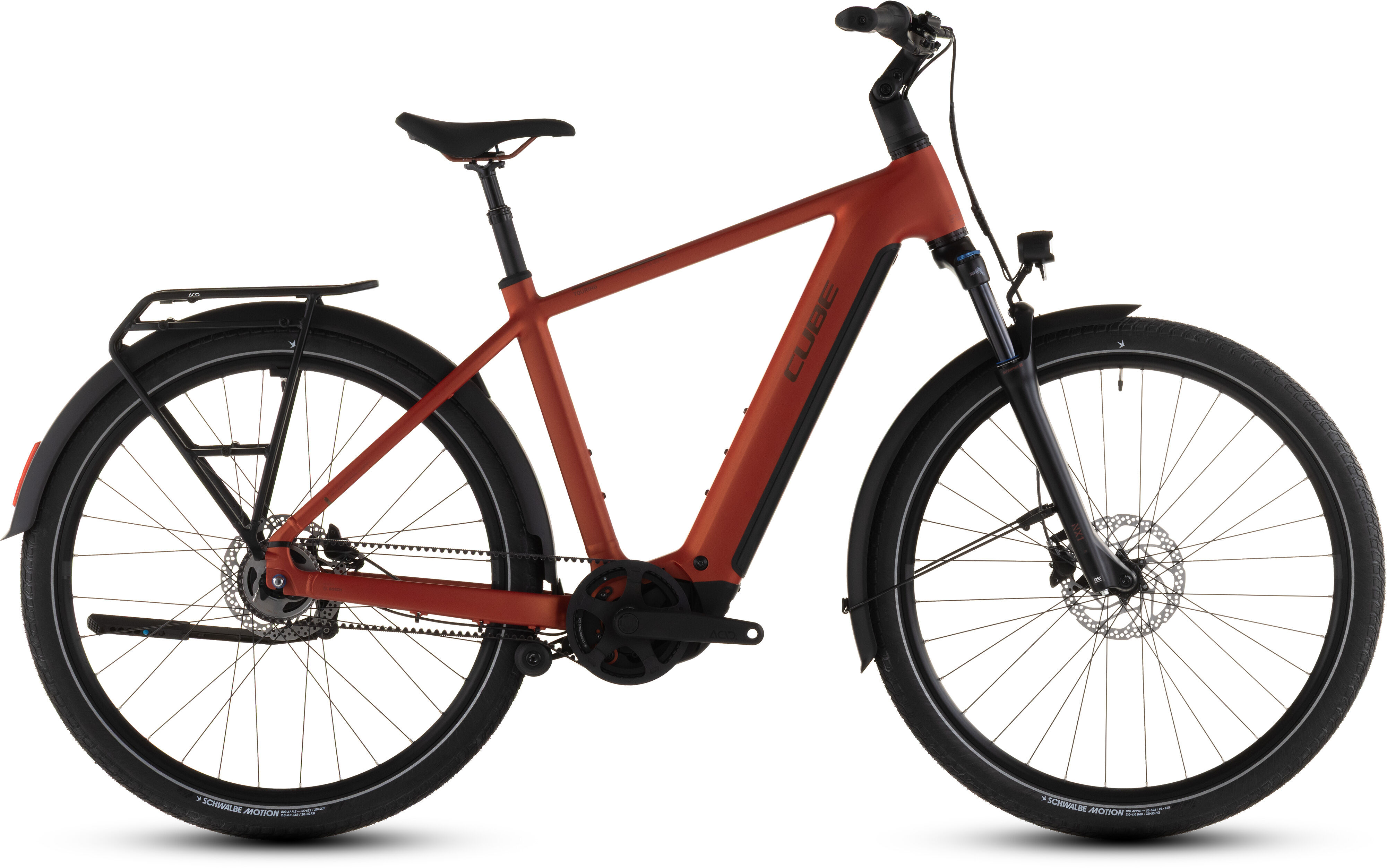 Cube Touring Hybrid Comfort SLX 800 chilli´n´chrome UN3556 Fahrzeug mit Antrieb durch Lithium-Ionen- Batterien. Transport nach SV 388 und 666 ADR.