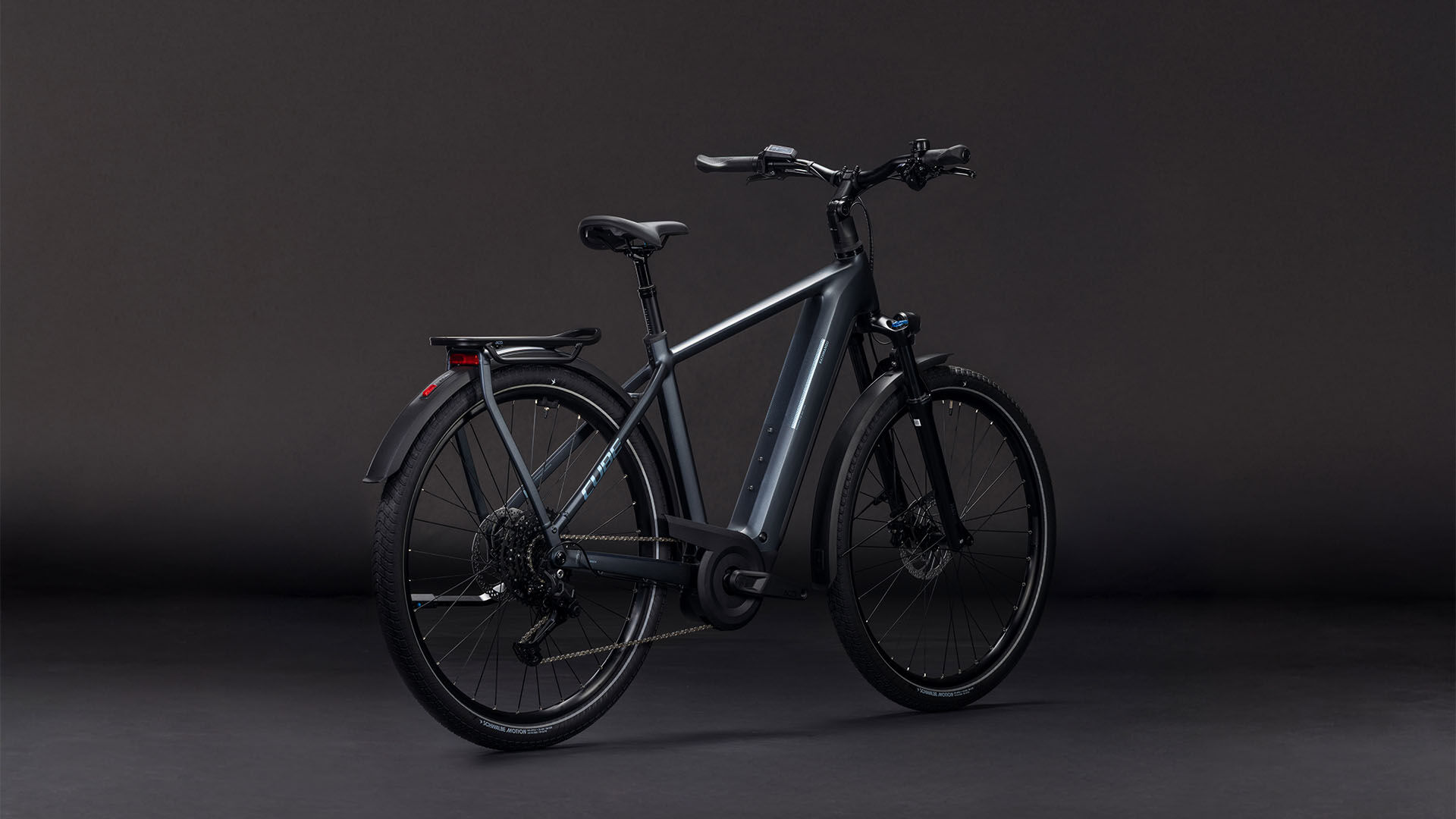 Cube Kathmandu Hybrid ONE 800 metallicgrey´n´grey UN3556 Fahrzeug mit Antrieb durch Lithium-Ionen- Batterien. Transport nach SV 388 und 666 ADR.