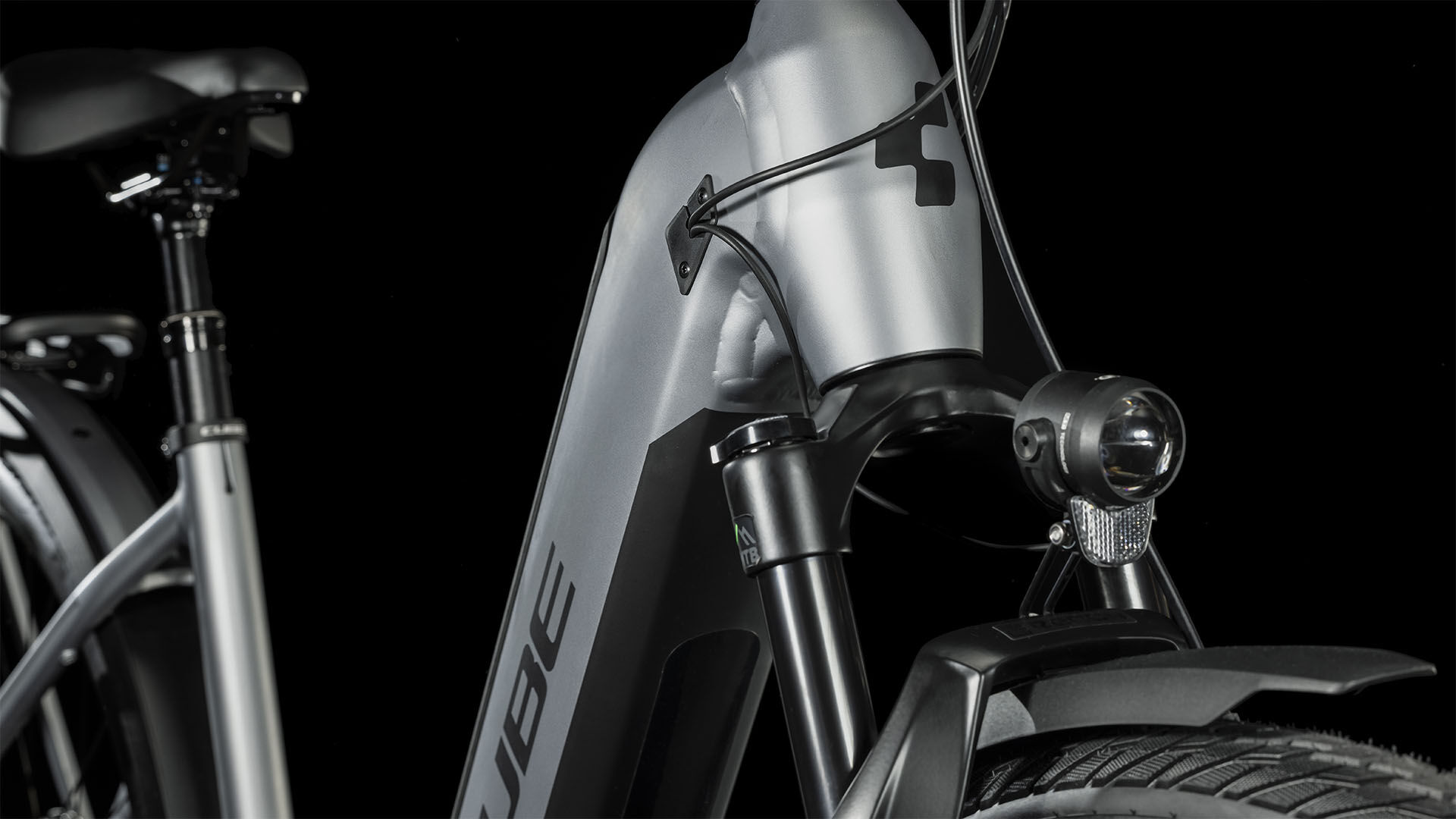 Cube Kathmandu Hybrid SLX 750 polarsilver´n´black 