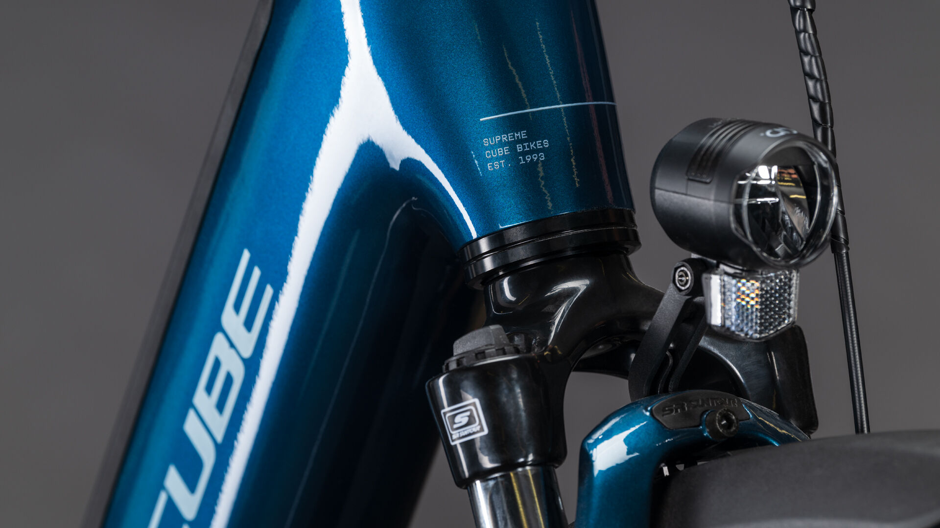 Cube Supreme RT Hybrid Comfort EX 600 nautica´n´prism UN3556 Fahrzeug mit Antrieb durch Lithium-Ionen- Batterien. Transport nach SV 388 und 666 ADR.