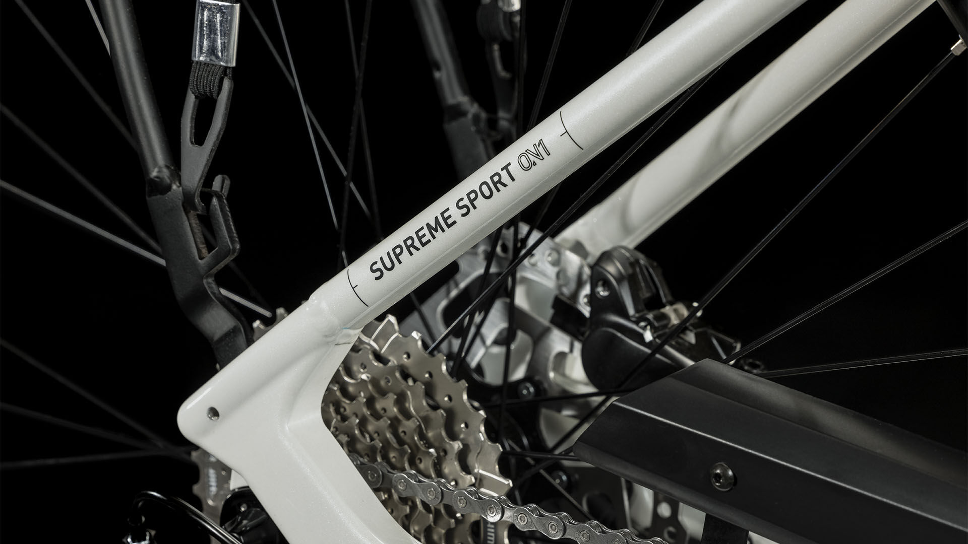Cube Supreme Sport Hybrid ONE 500 white´n´black