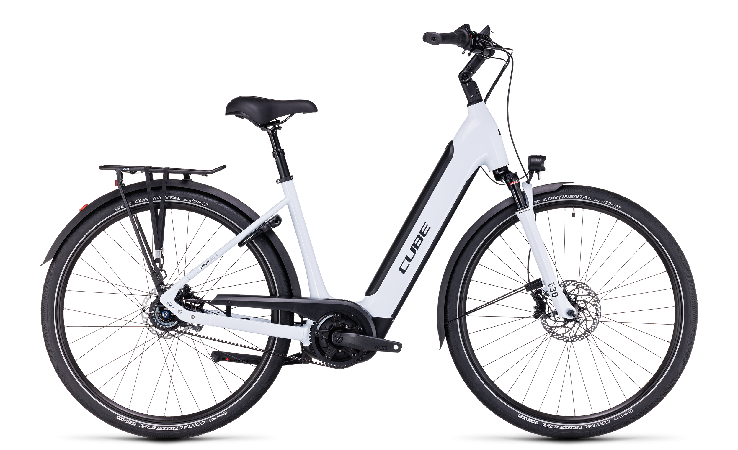 Cube Supreme RT Hybrid EXC 625 flashwhite´n´black