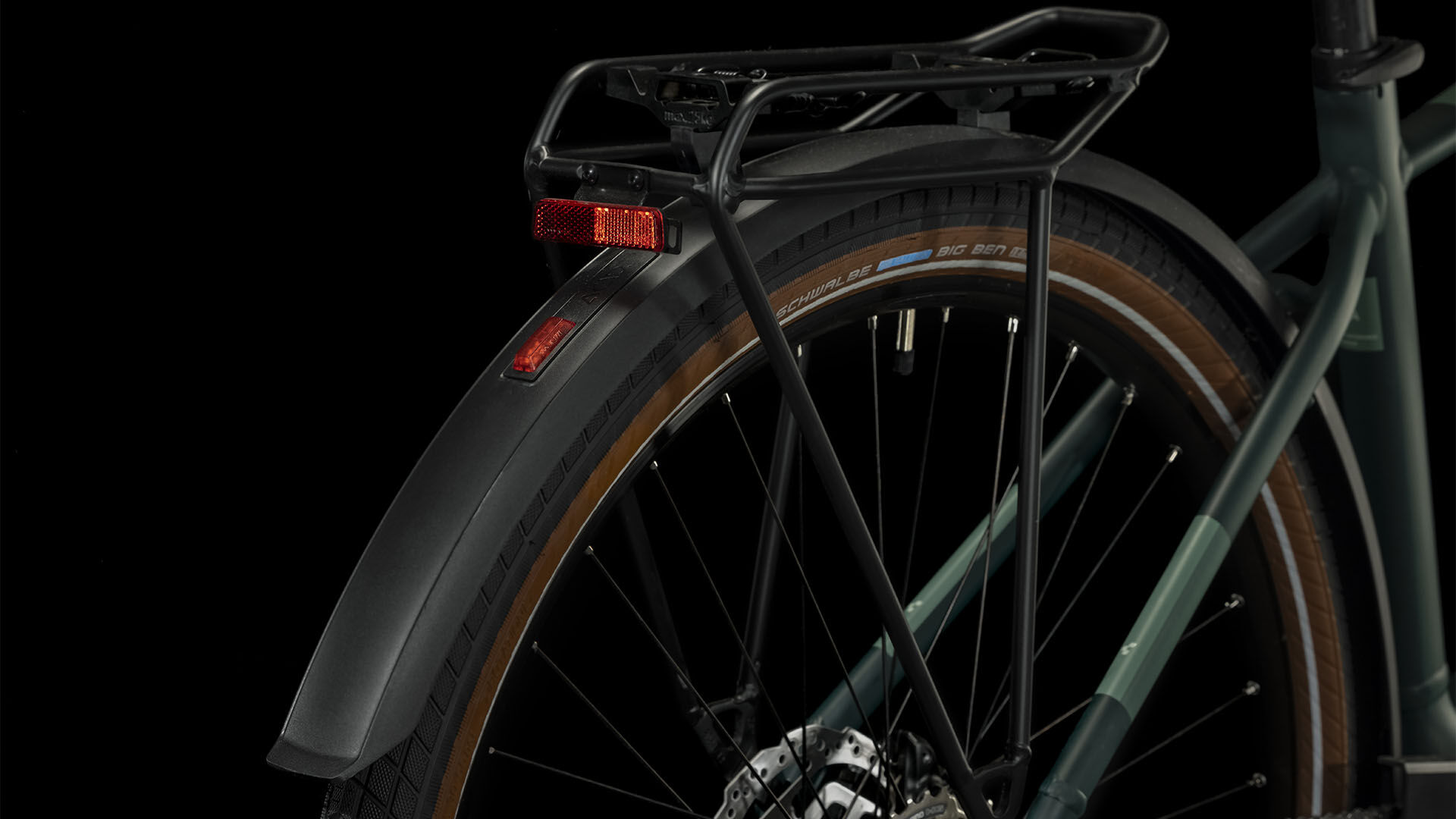 Cube Touring Hybrid ONE 625 darkgreen´n´green