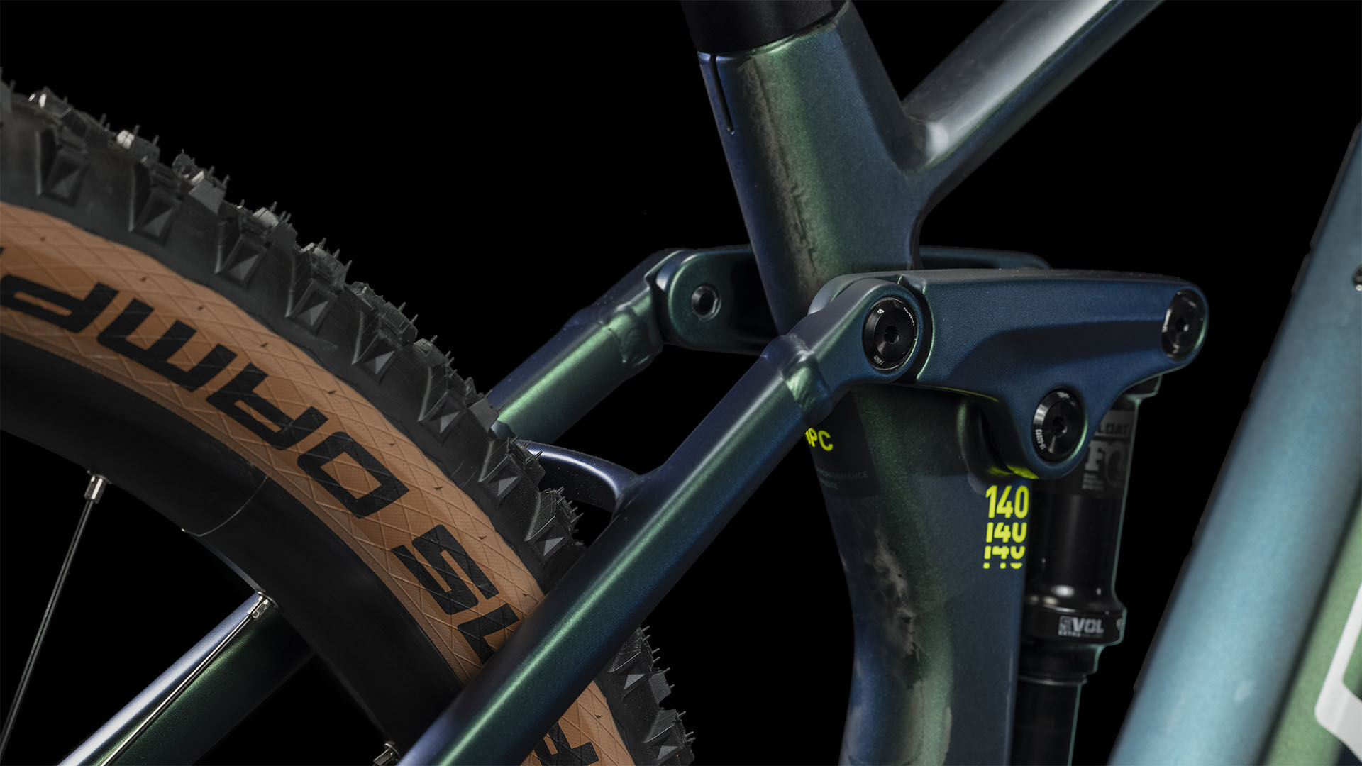 Cube Stereo Hybrid 140 HPC SLX 750 goblin´n´yellow