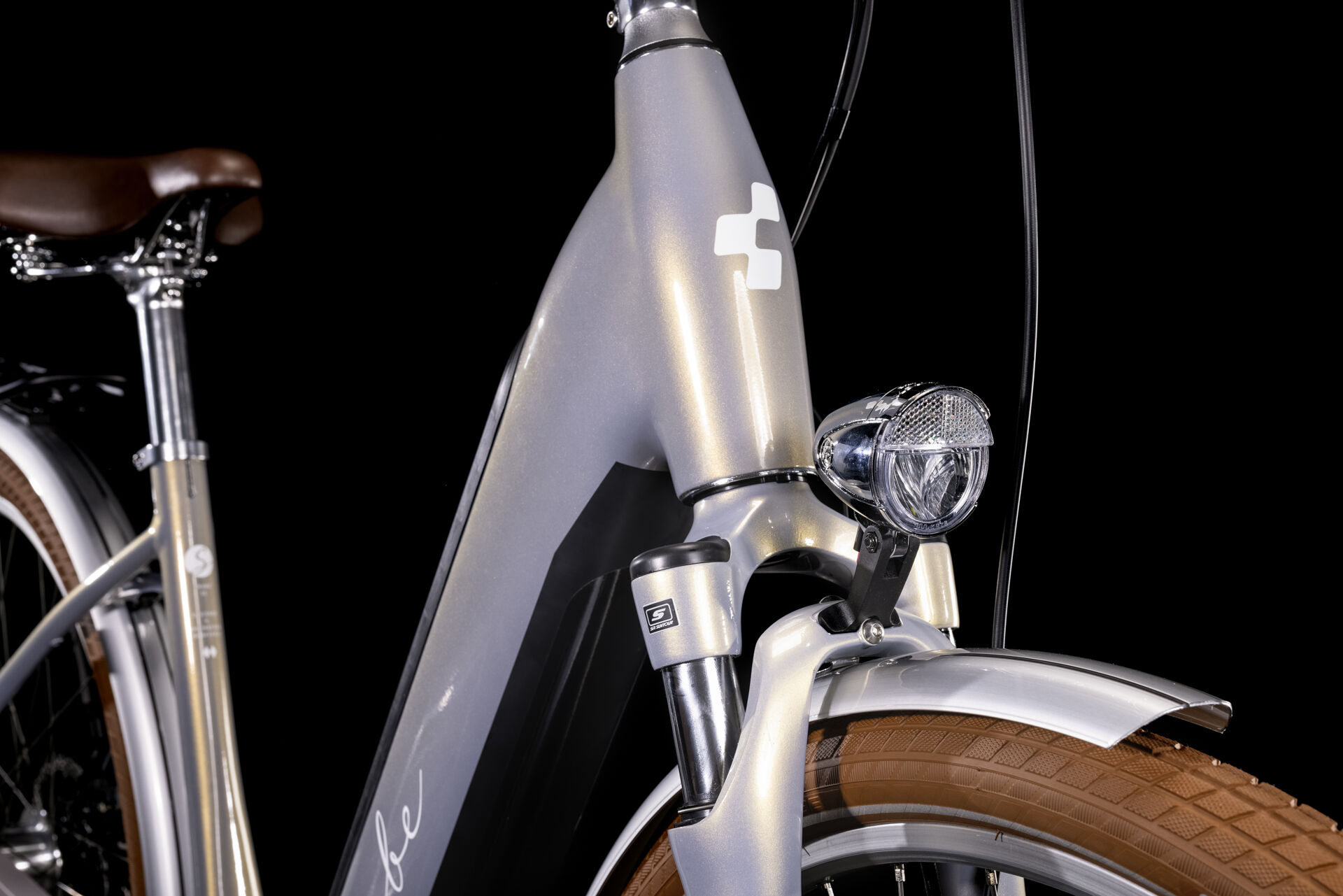 Cube Ella Cruise Hybrid 500 pearlysilver´n´white
