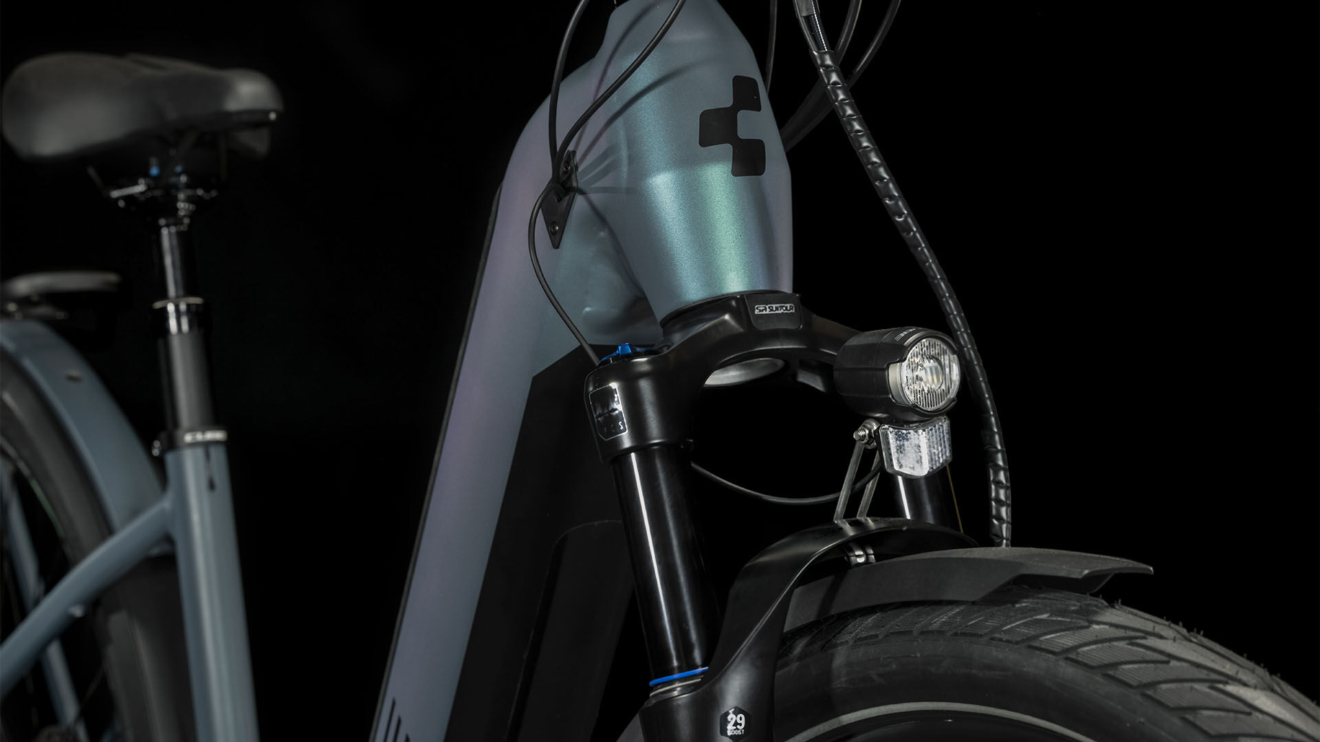 Cube Kathmandu Hybrid ABS 750 smaragdgrey´n´blue