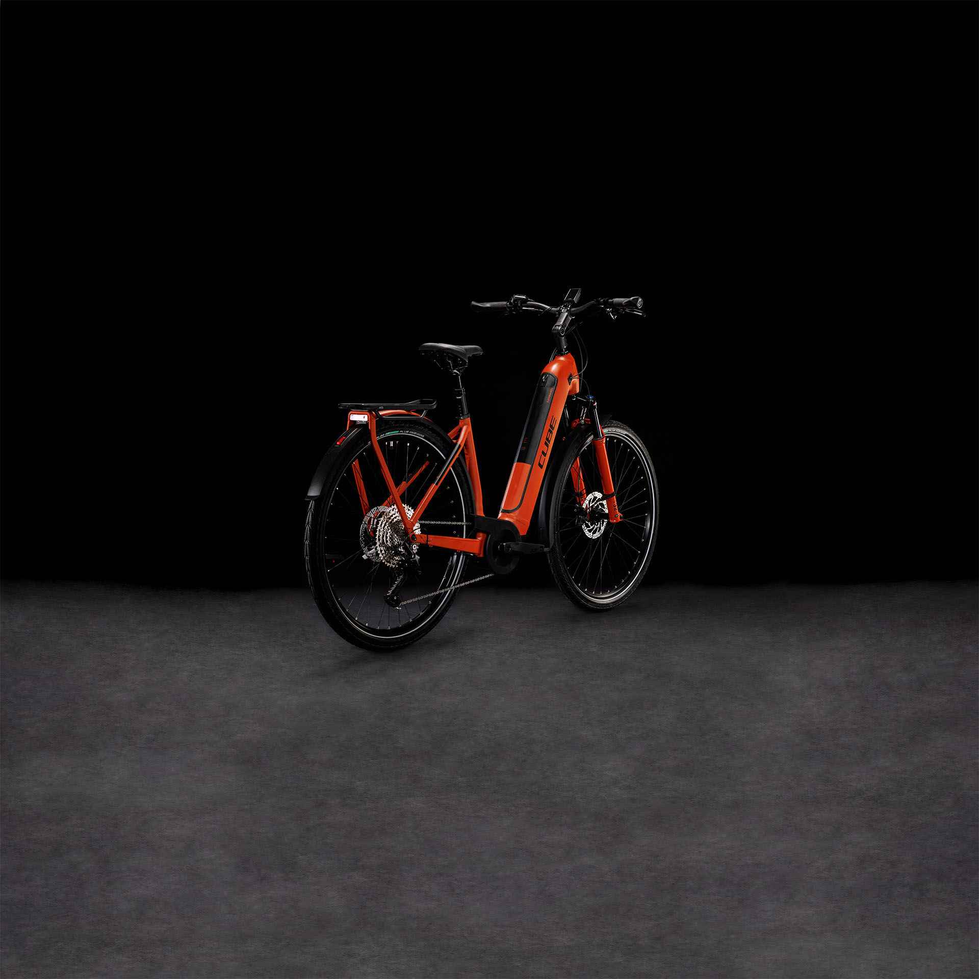 Cube Kathmandu Hybrid EXC 750 red´n´black