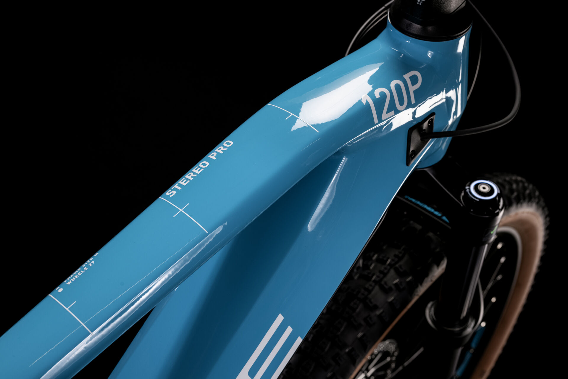 Cube Stereo Hybrid 120 Pro 625 skyblue´n´white