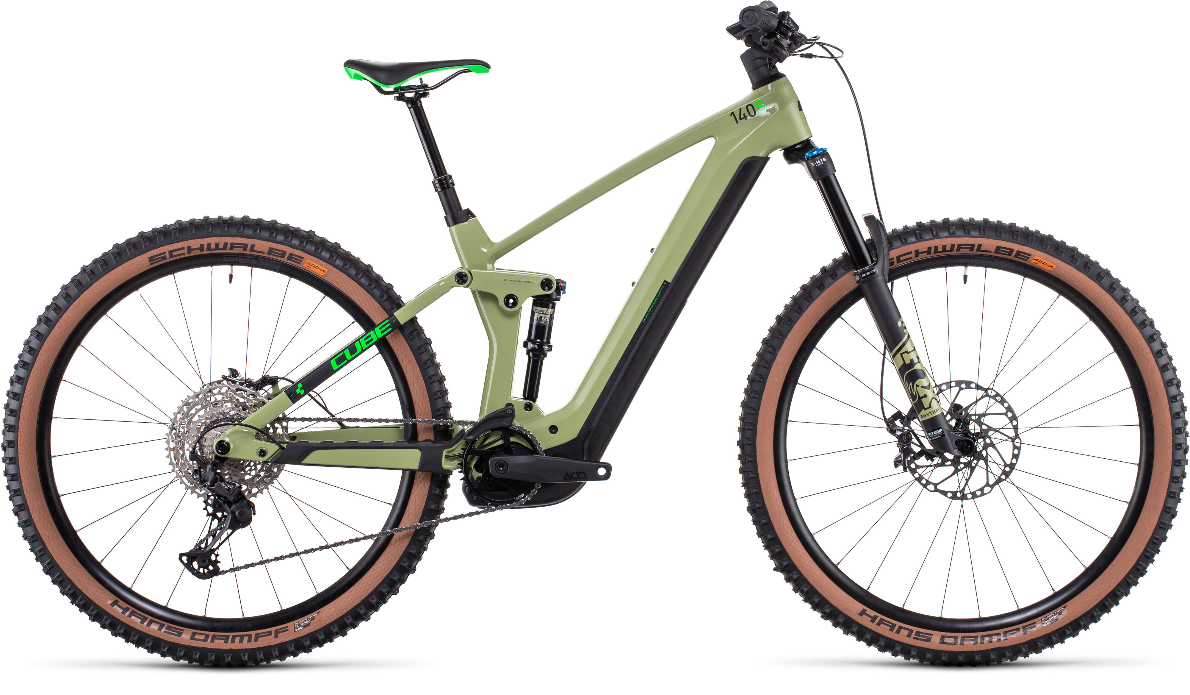 Cube Stereo Hybrid 140 HPC SL 750 29 green´n´flashgreen