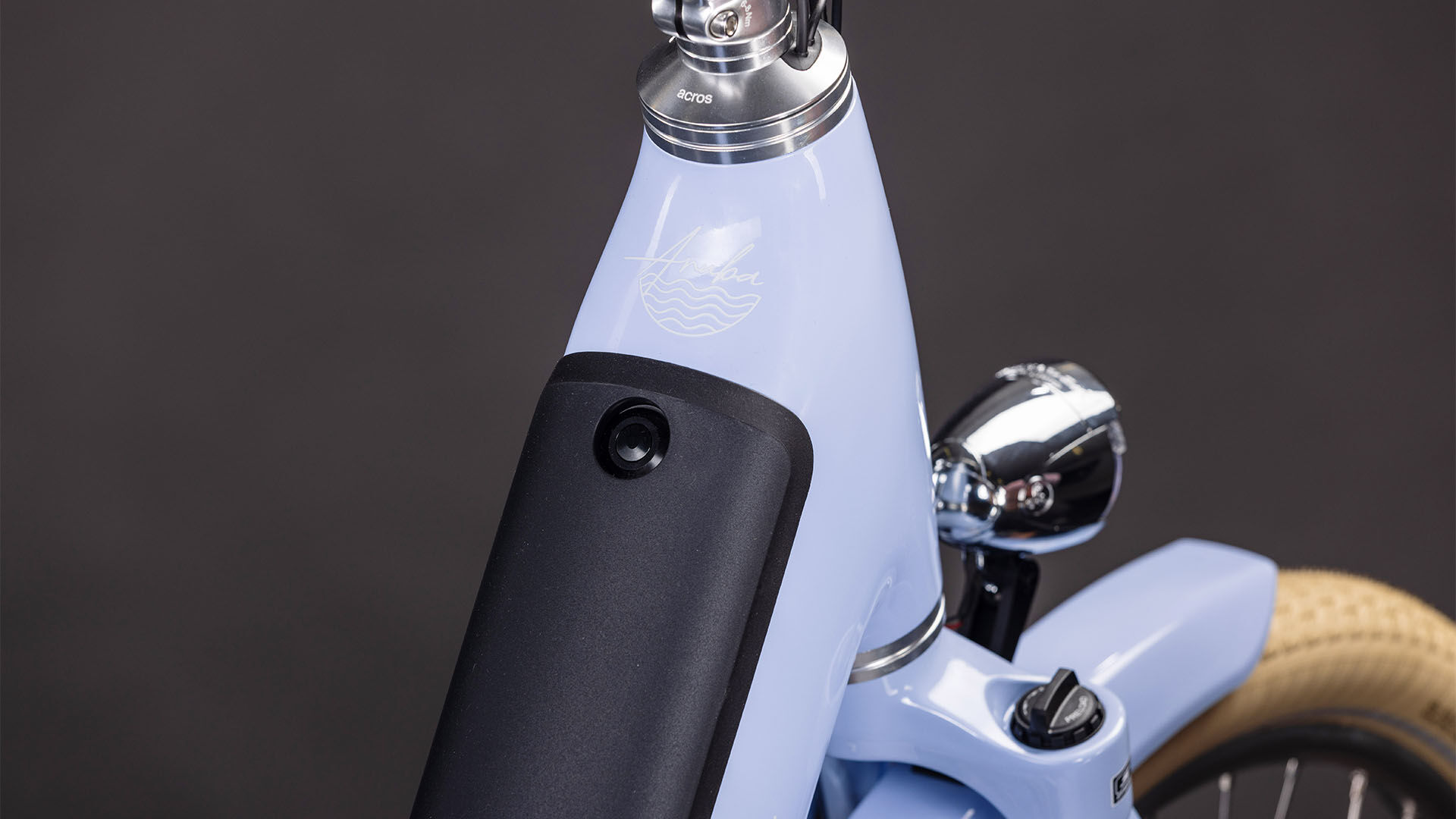 Cube Aruba Hybrid 600 blueblossom´n´creme UN3556 Fahrzeug mit Antrieb durch Lithium-Ionen- Batterien. Transport nach SV 388 und 666 ADR.