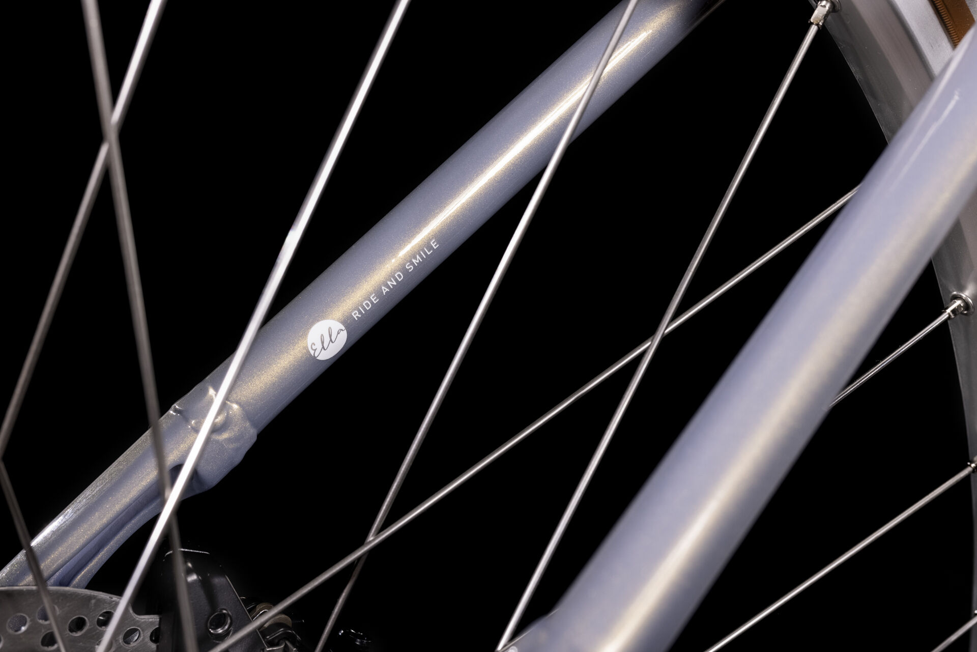 Cube Ella Cruise Hybrid 500 pearlysilver´n´white
