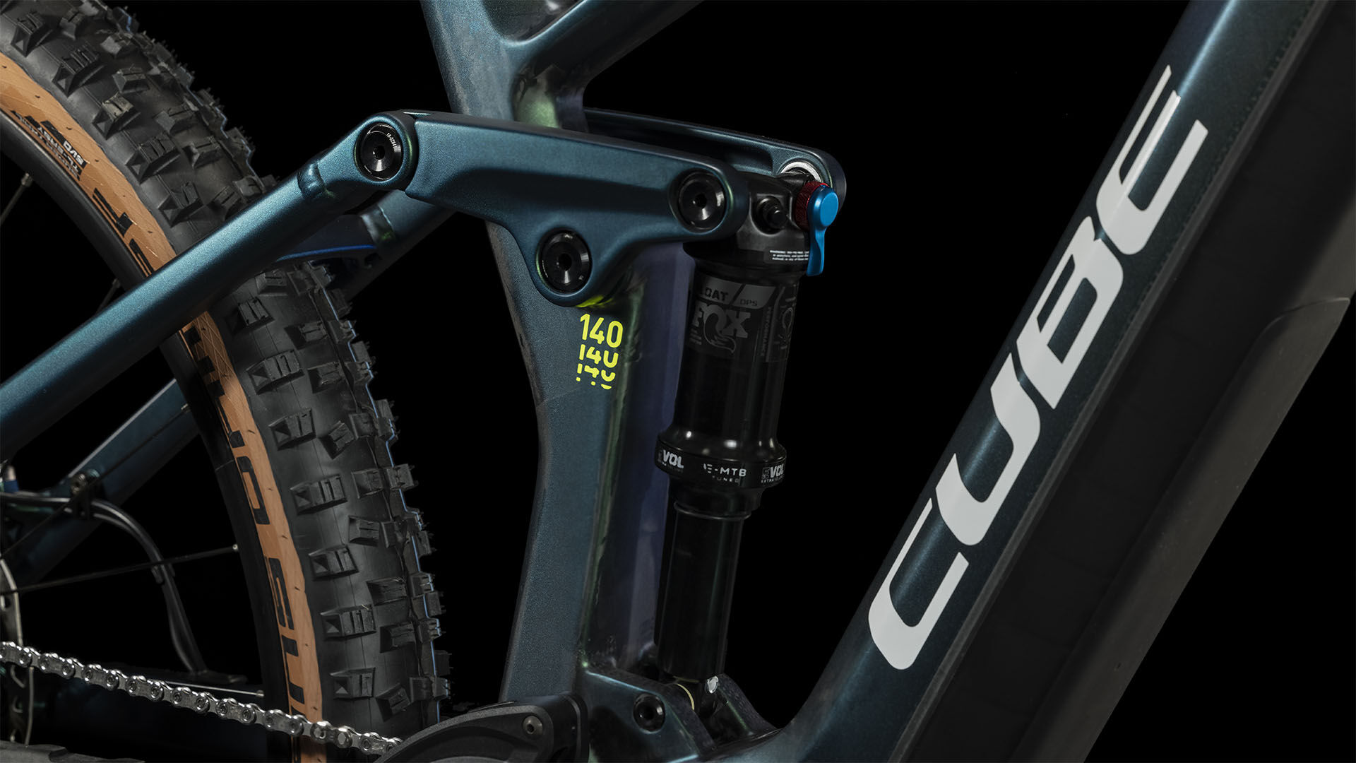 Cube Stereo Hybrid 140 HPC SLX 750 goblin´n´yellow