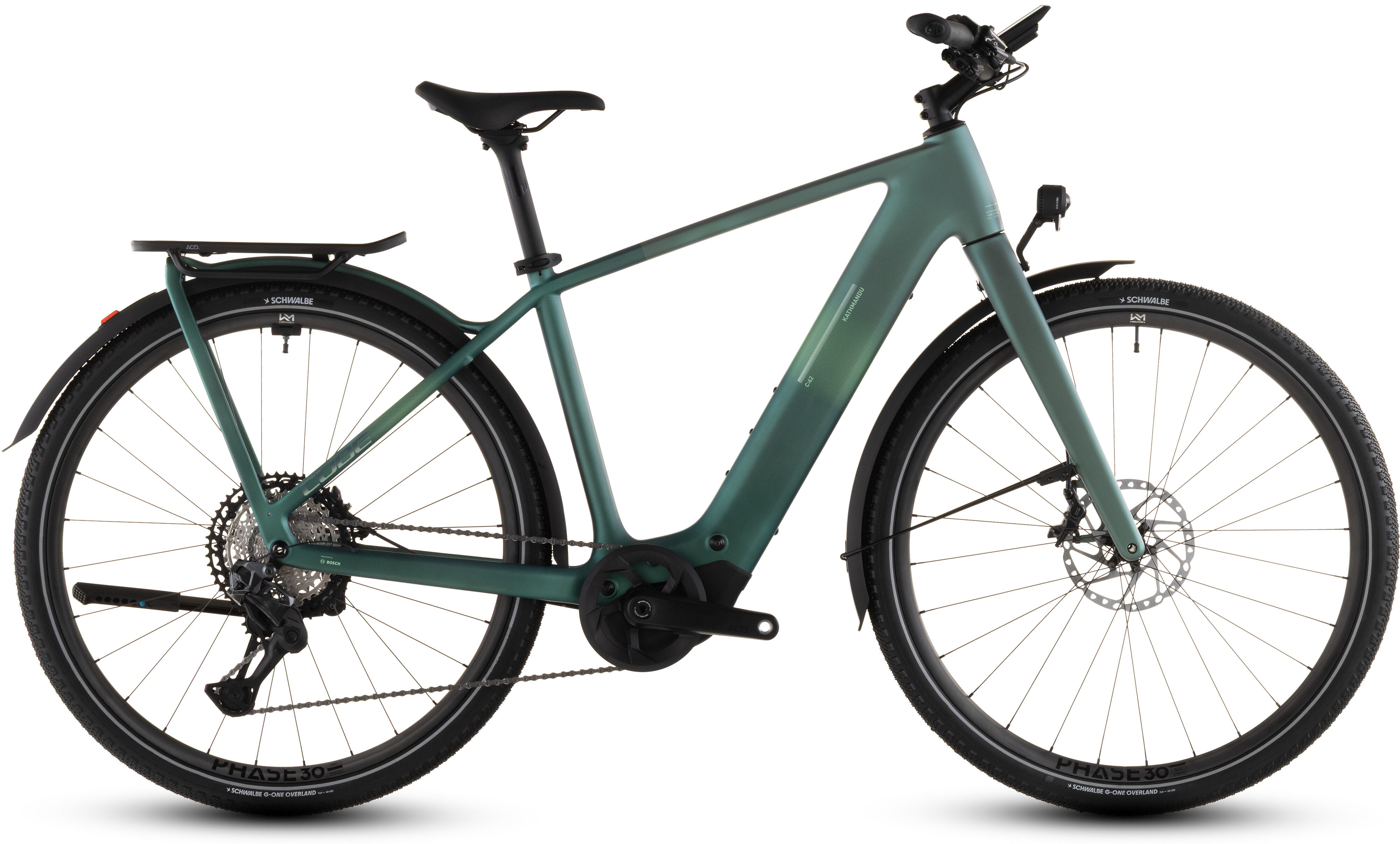 Cube Kathmandu Hybrid C:62 SLT 400X seafoam´n´chrome UN3556 Fahrzeug mit Antrieb durch Lithium-Ionen- Batterien. Transport nach SV 388 und 666 ADR.