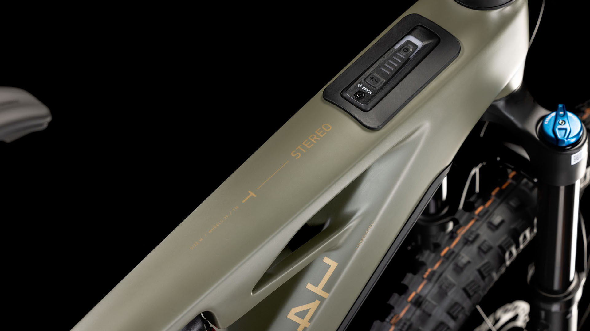 Cube Stereo Hybrid ONE44 HPC TM 800 dustyolive´n´gold Batteriebetriebenes Fahrzeug (UN 3171) unterliegt nicht den Vorschriften des ADR