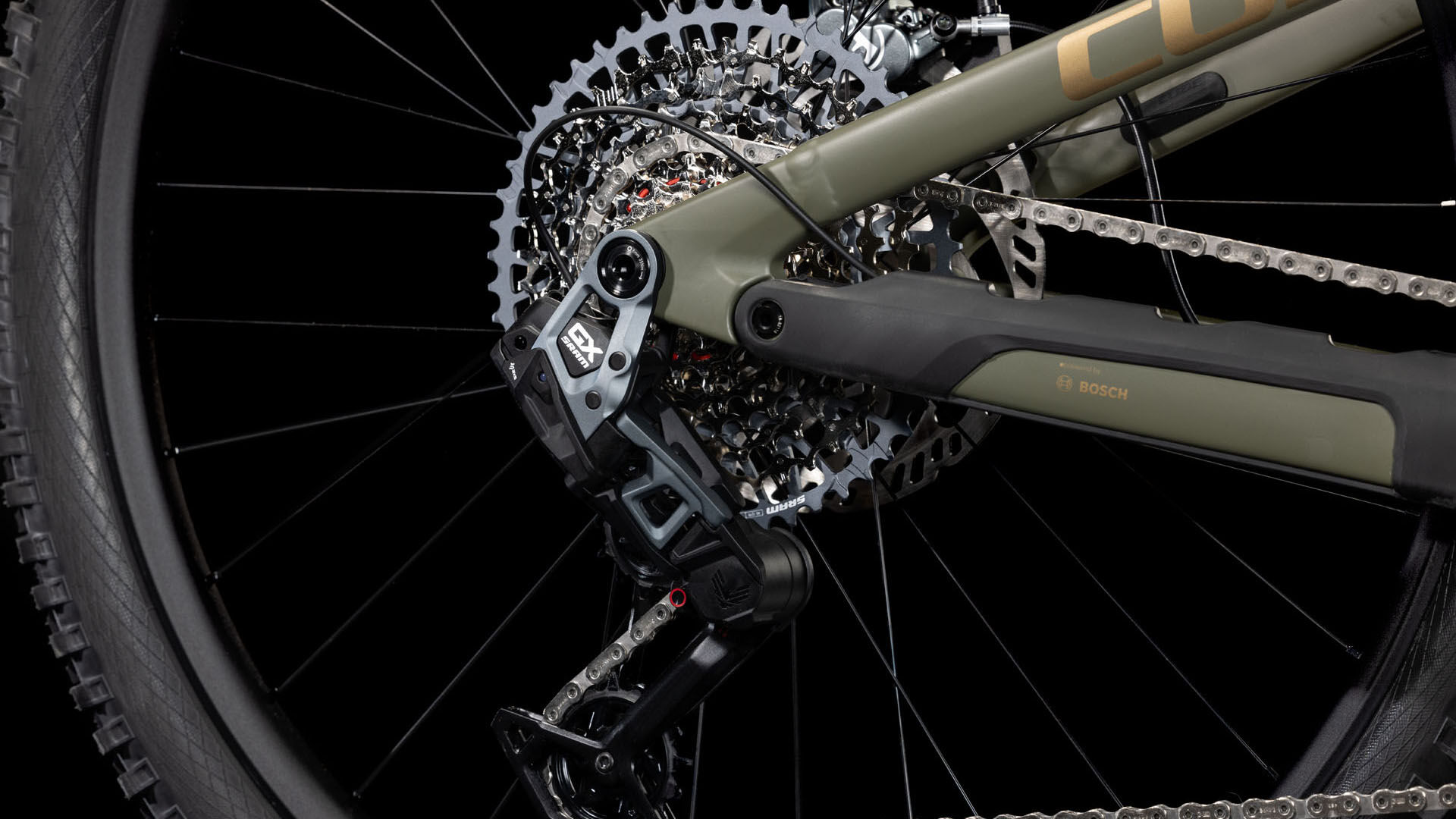 Cube Stereo Hybrid ONE44 HPC TM 800 dustyolive´n´gold Batteriebetriebenes Fahrzeug (UN 3171) unterliegt nicht den Vorschriften des ADR