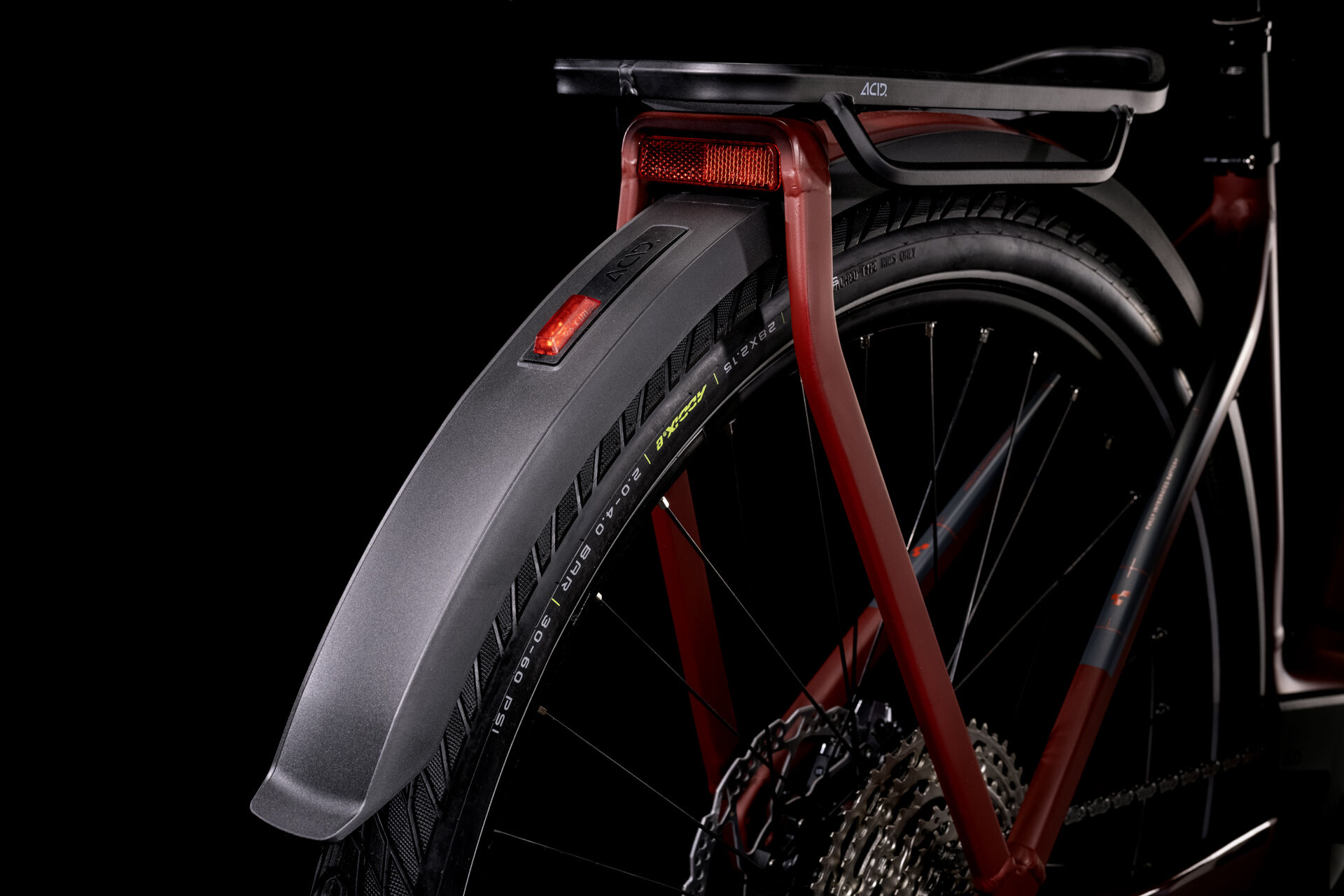 Cube Kathmandu Hybrid SL 750 darkred´n´red