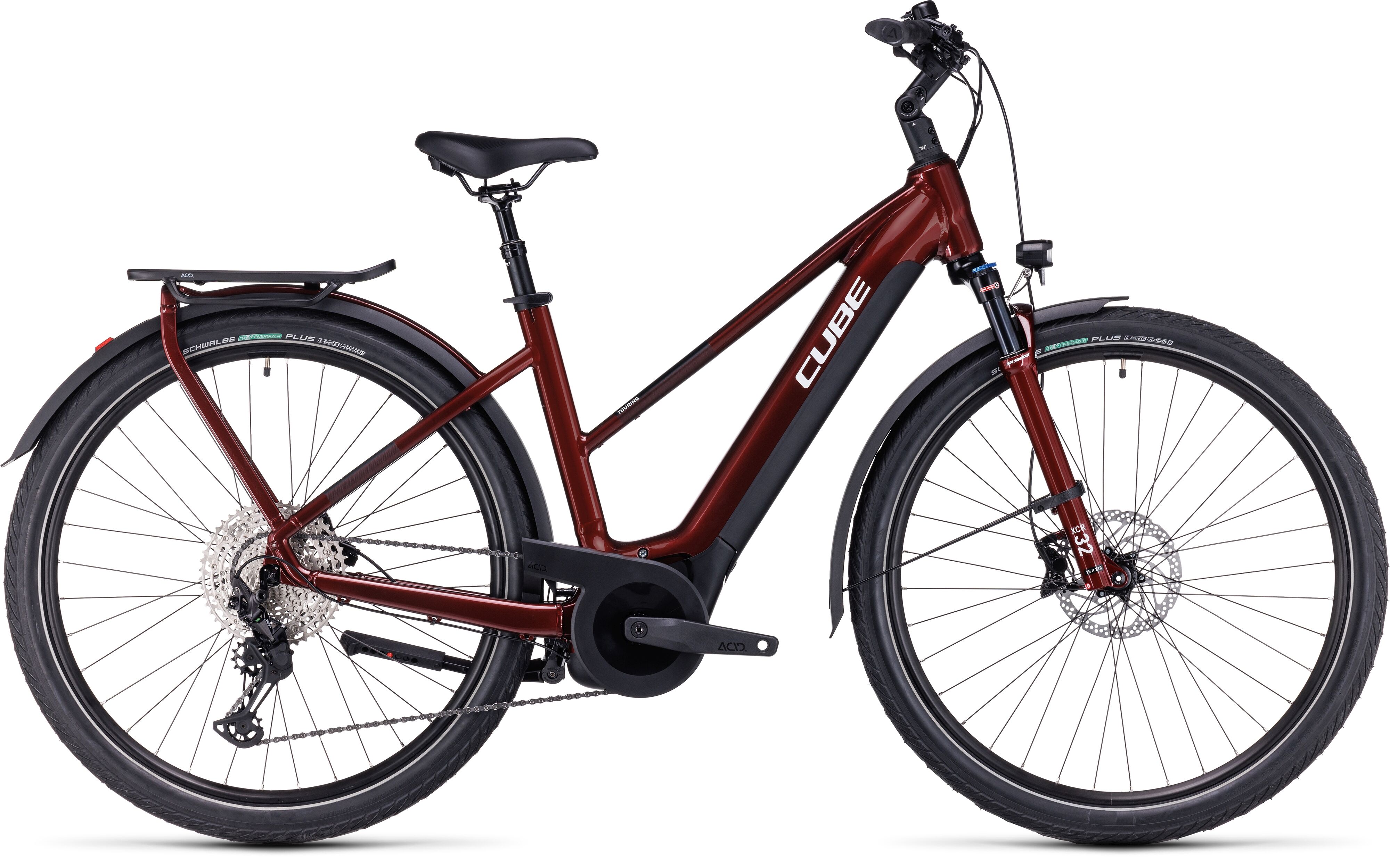 Cube Touring Hybrid EXC 625 red´n´white 