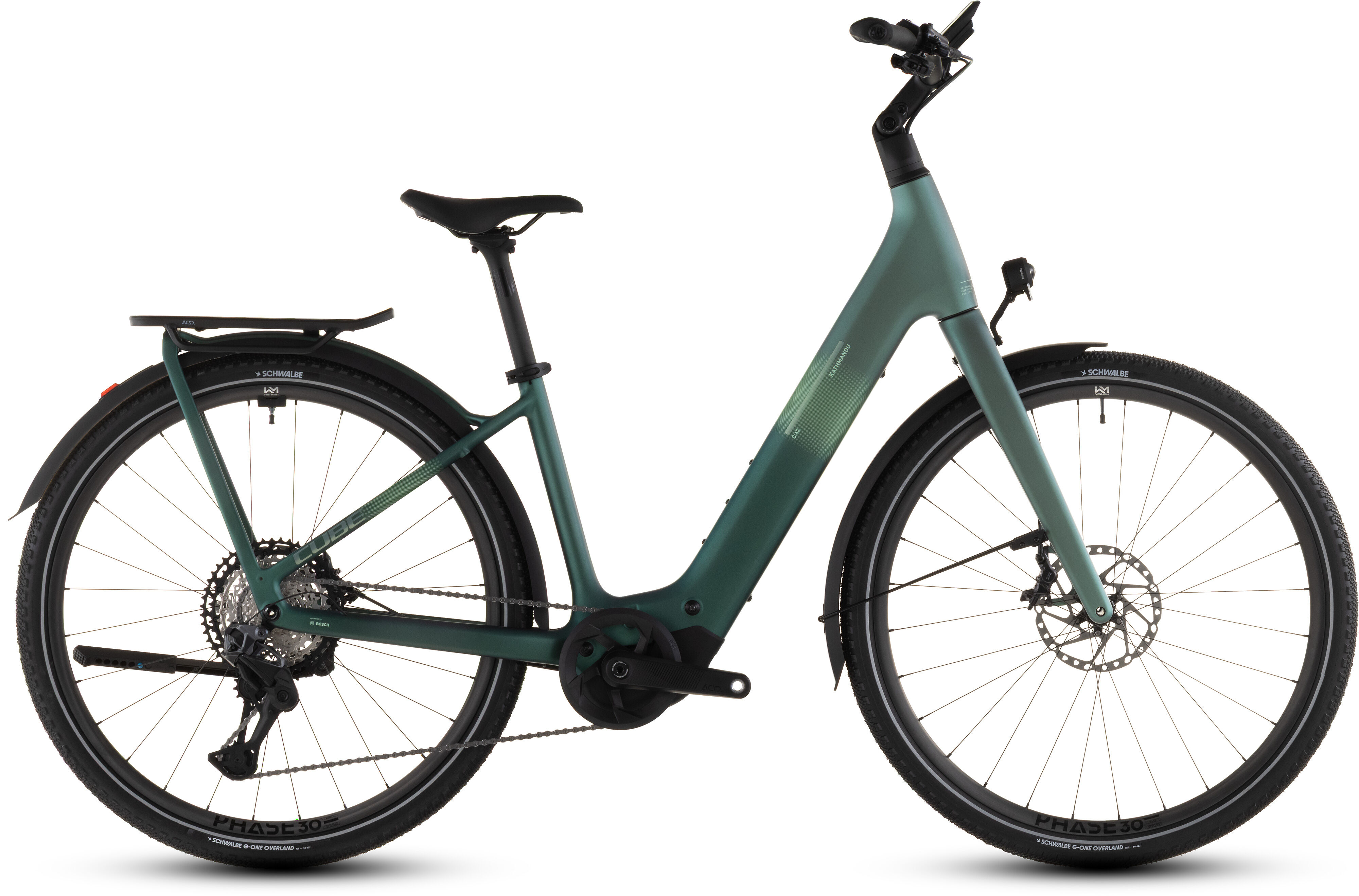 Cube Kathmandu Hybrid C:62 SLT 400X seafoam´n´chrome UN3556 Fahrzeug mit Antrieb durch Lithium-Ionen- Batterien. Transport nach SV 388 und 666 ADR.