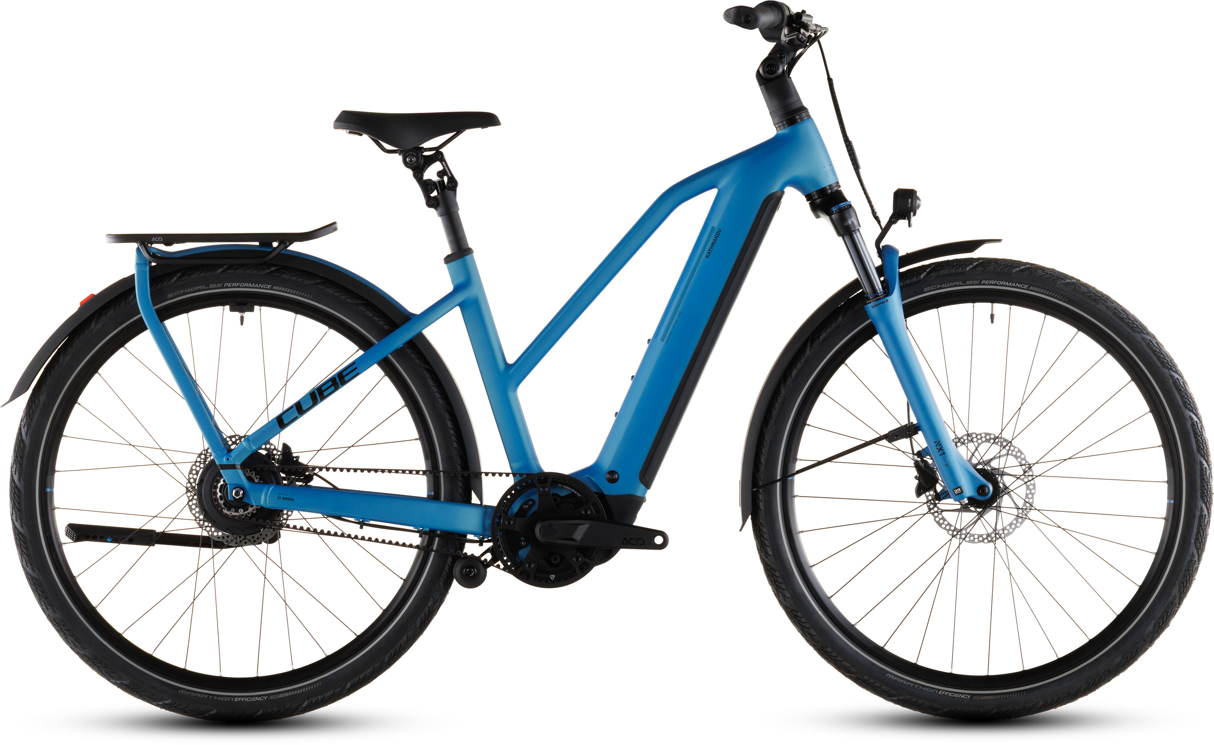 Cube Kathmandu Hybrid Comfort Pro 800 azure´n´black UN3556 Fahrzeug mit Antrieb durch Lithium-Ionen- Batterien. Transport nach SV 388 und 666 ADR.