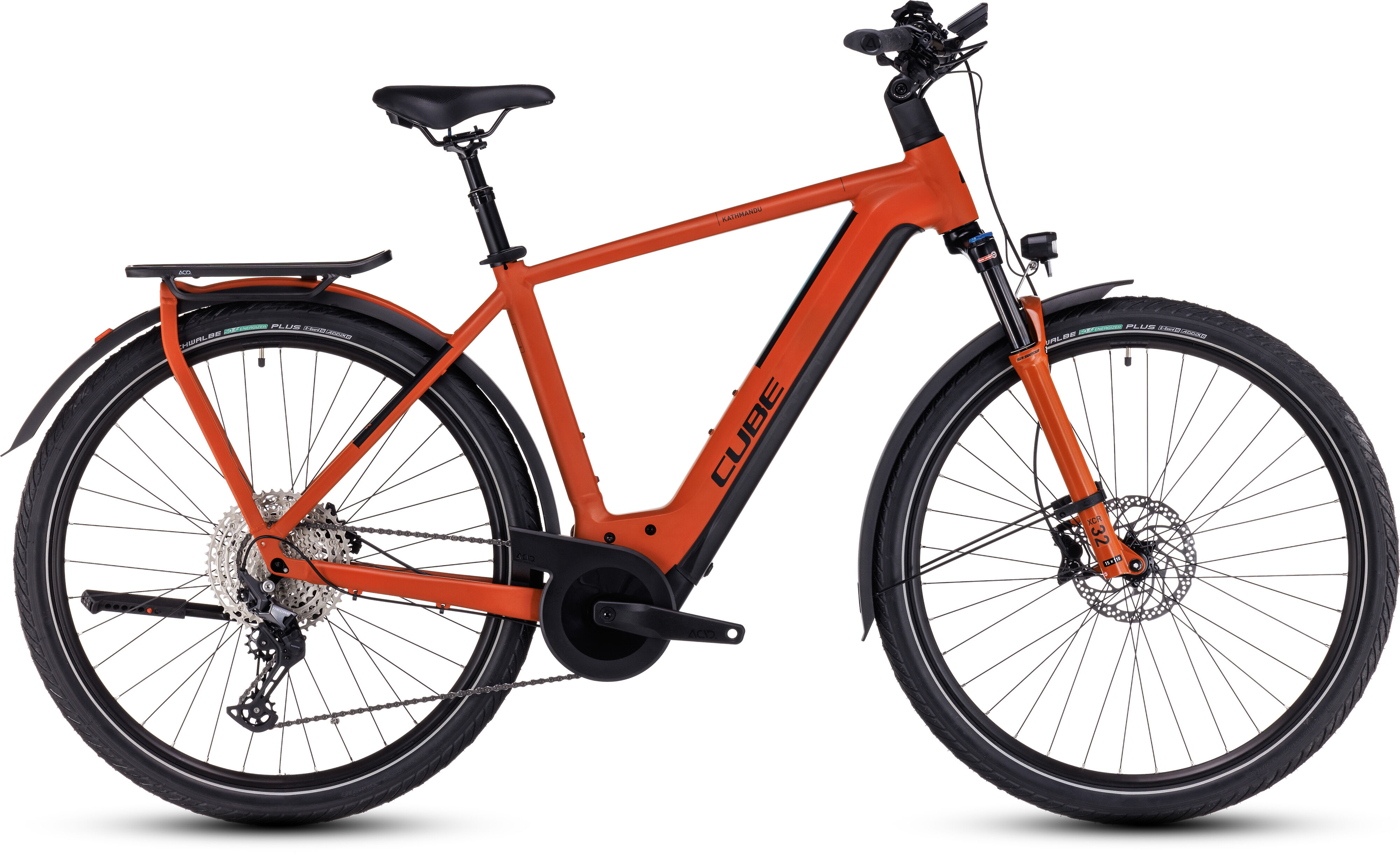 Cube Kathmandu Hybrid EXC 750 red´n´black