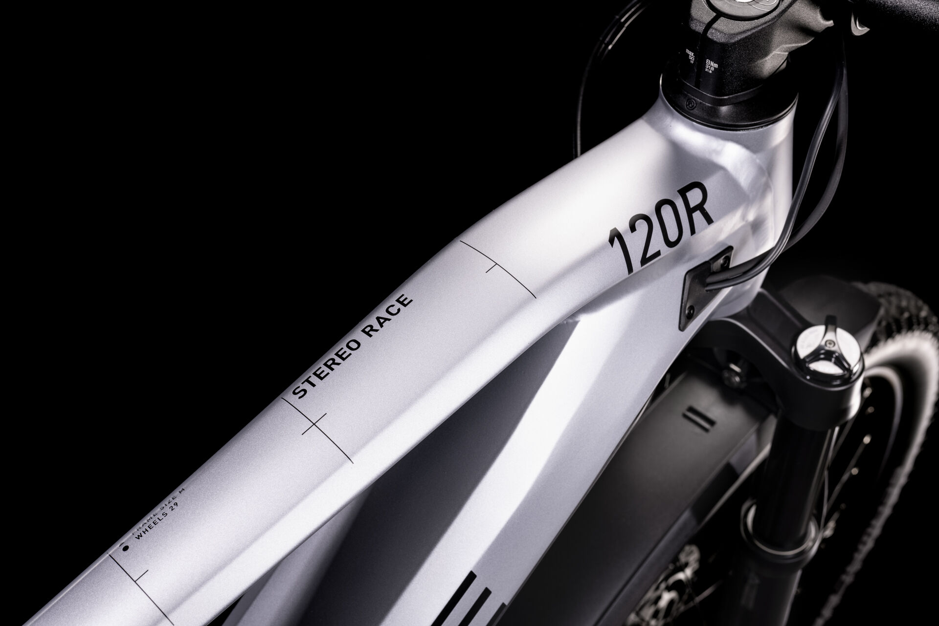 Cube Stereo Hybrid 120 Race Allroad 625 polarsilver´n´black