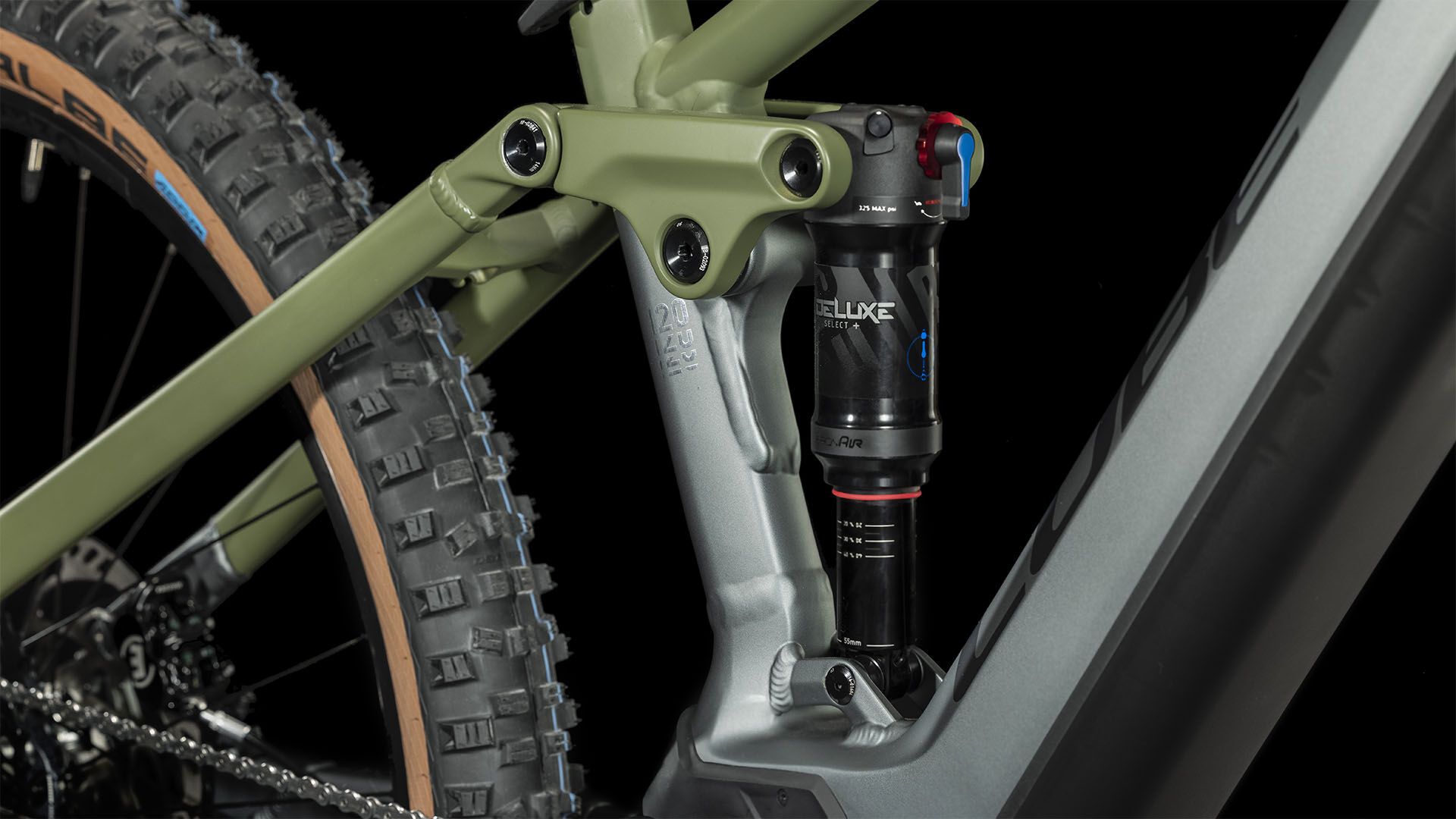 Cube Stereo Hybrid 120 TM 750 flashgrey´n´olive