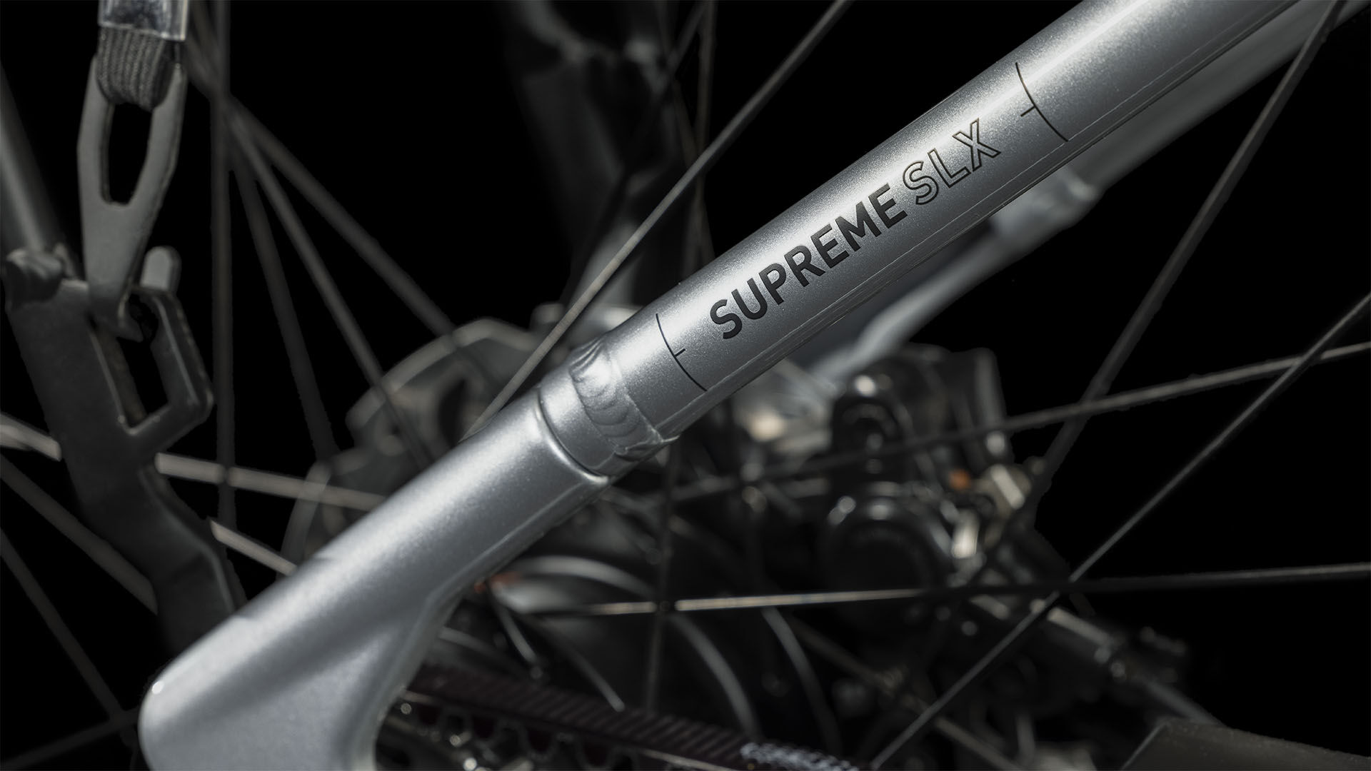 Cube Supreme RT Hybrid SLX 625 polarsilver´n´black