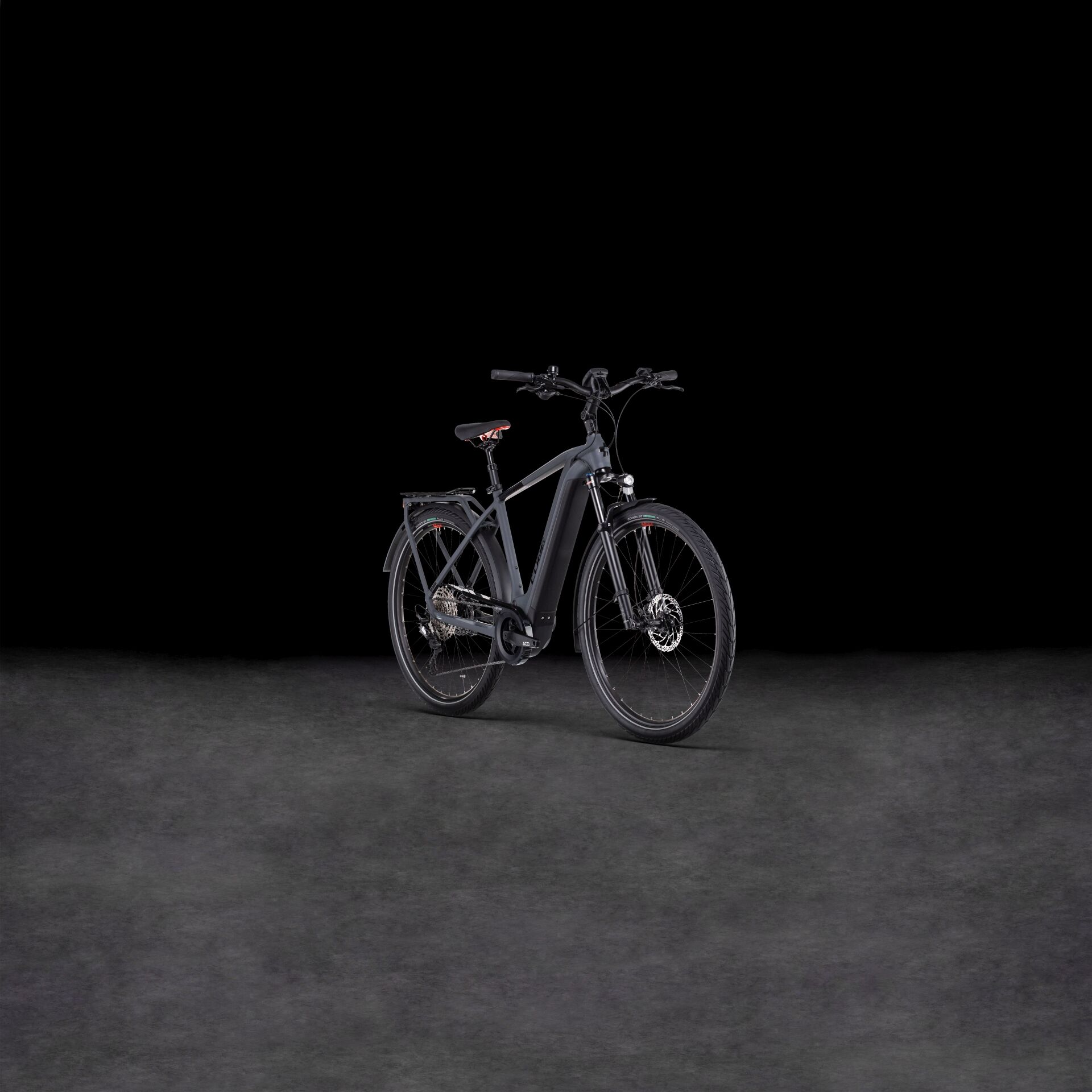 Cube Touring Hybrid EXC 500 grey´n´red