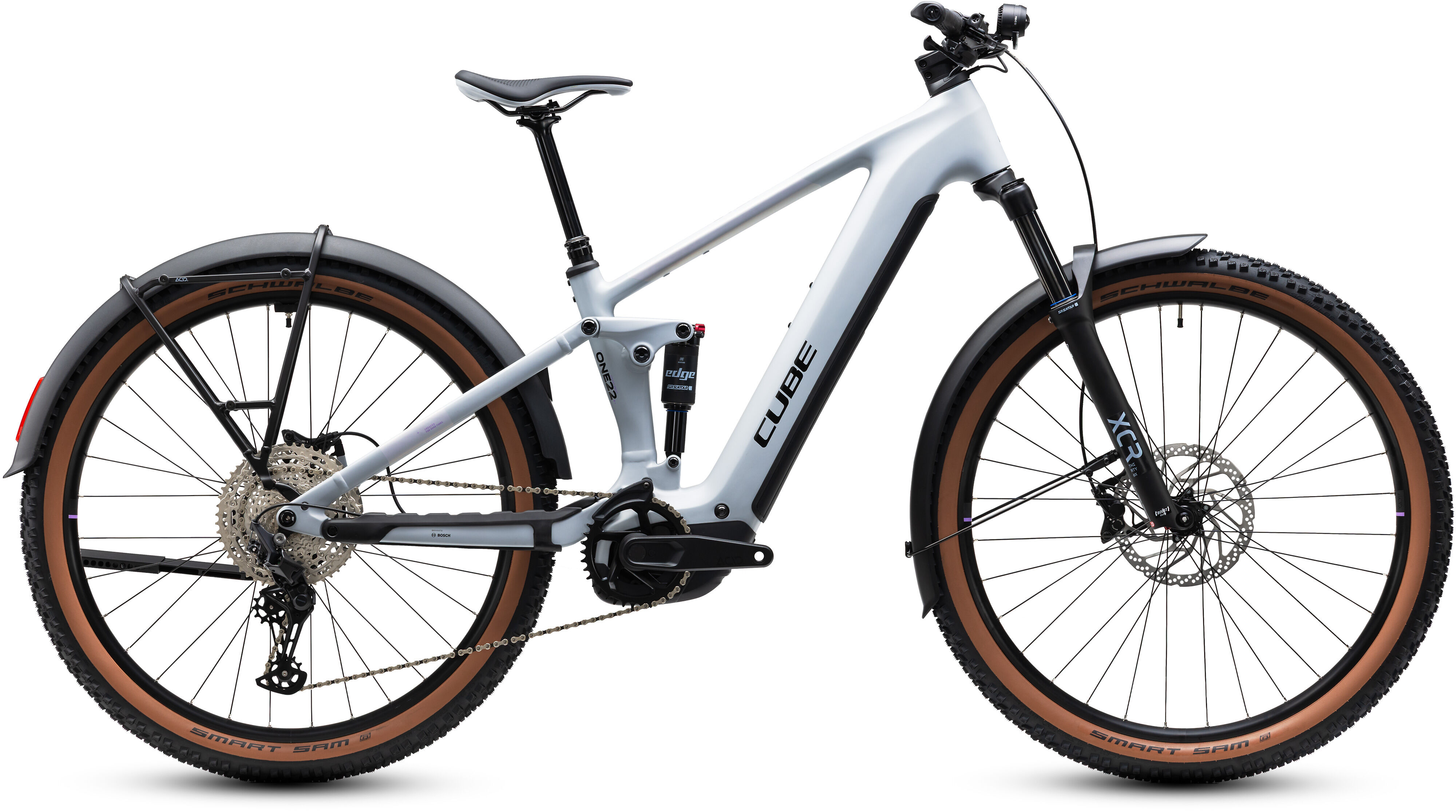 Cube Stereo Hybrid ONE22 Pro 800 FE in foggrey'n'sparklerose