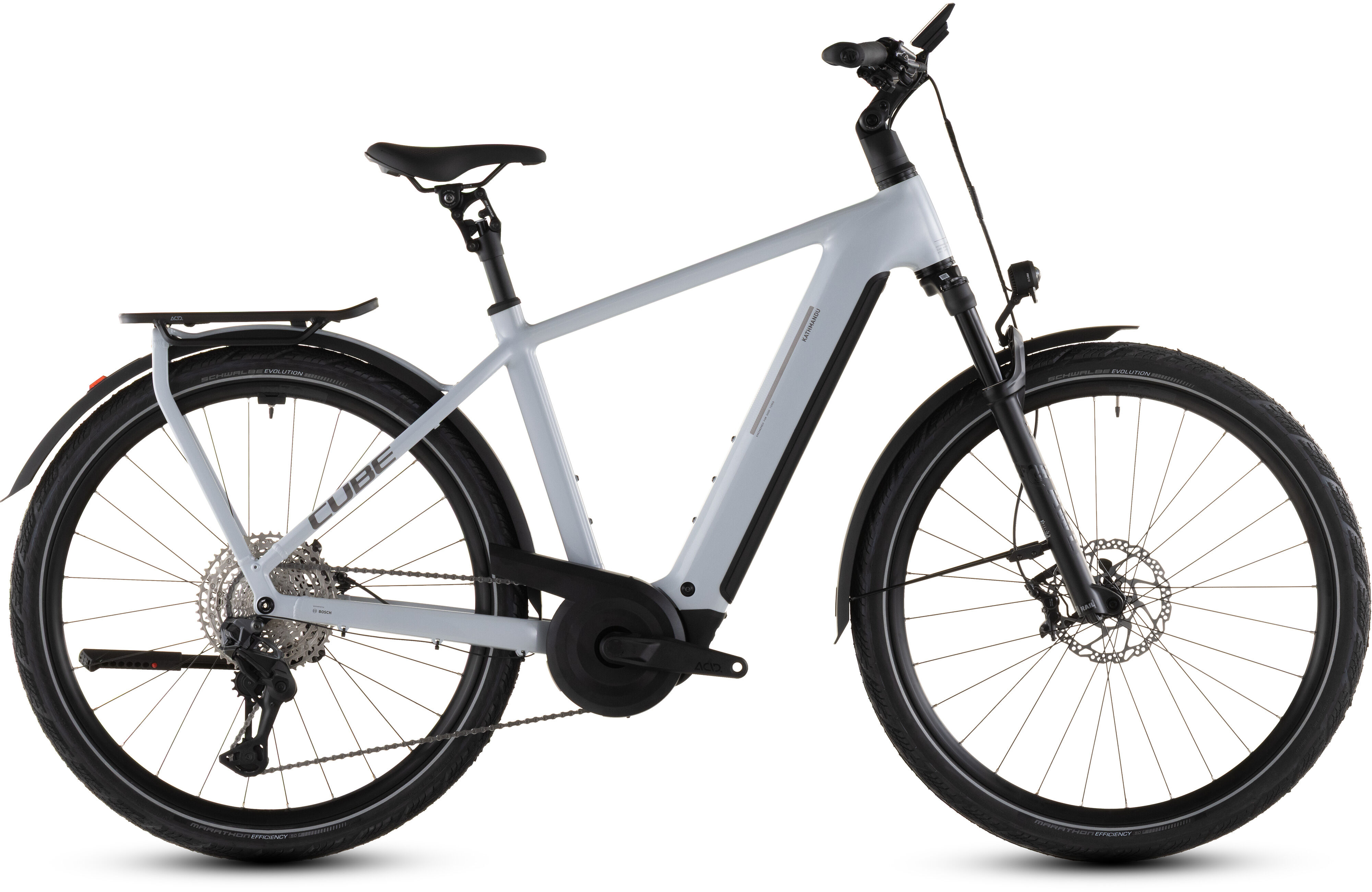 Cube Kathmandu Hybrid SLX 800 foggrey´n´grey UN3556 Fahrzeug mit Antrieb durch Lithium-Ionen- Batterien. Transport nach SV 388 und 666 ADR.