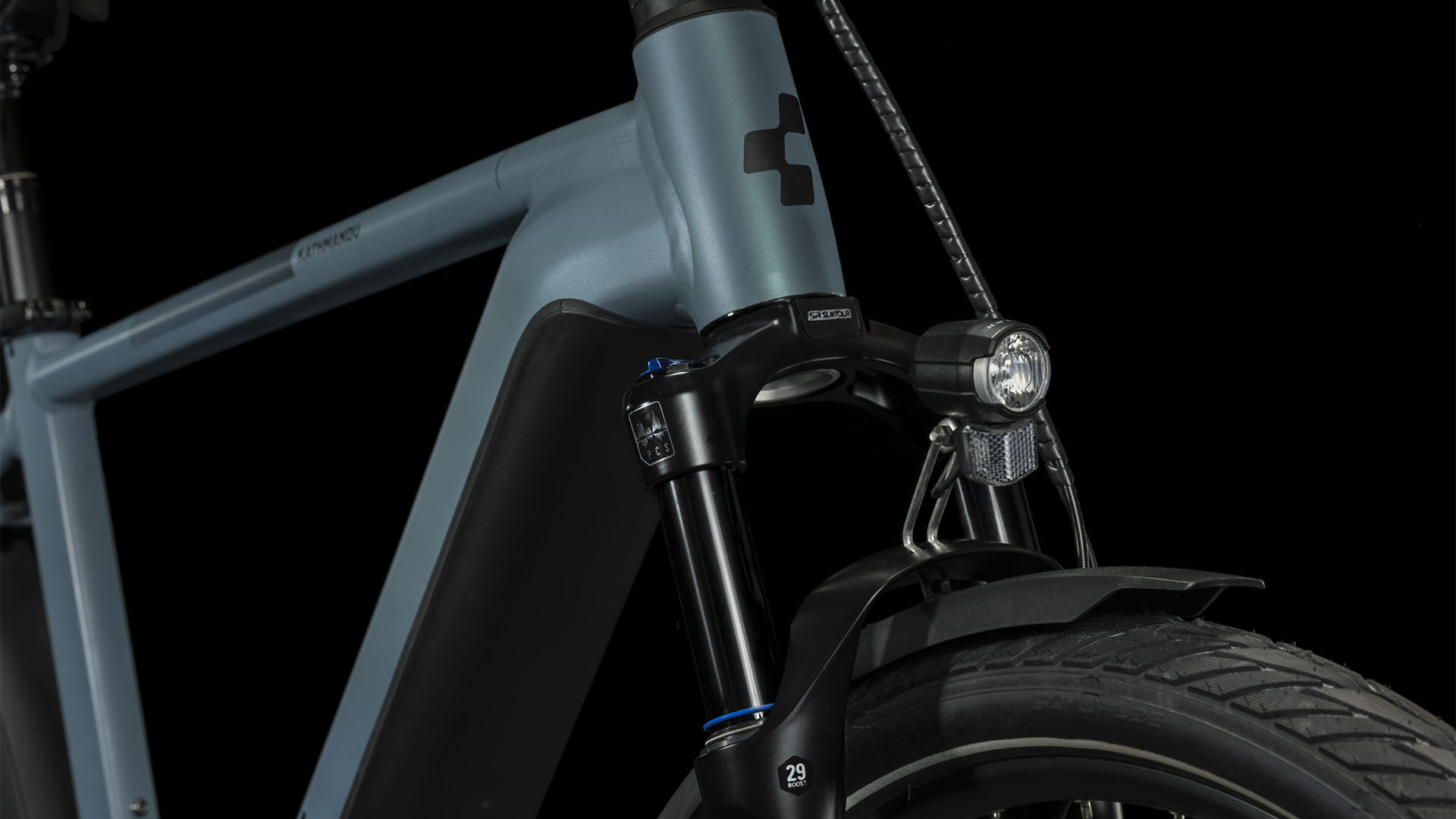 Cube Kathmandu Hybrid ABS 750 smaragdgrey´n´blue 