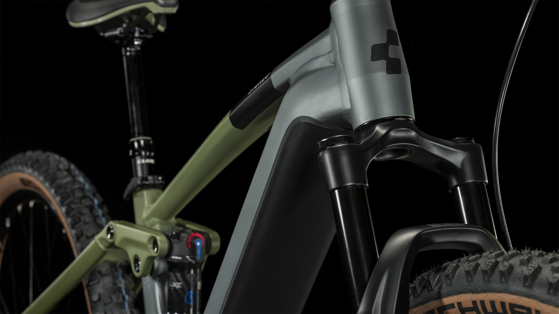 Cube Stereo Hybrid 120 TM 750 flashgrey´n´olive
