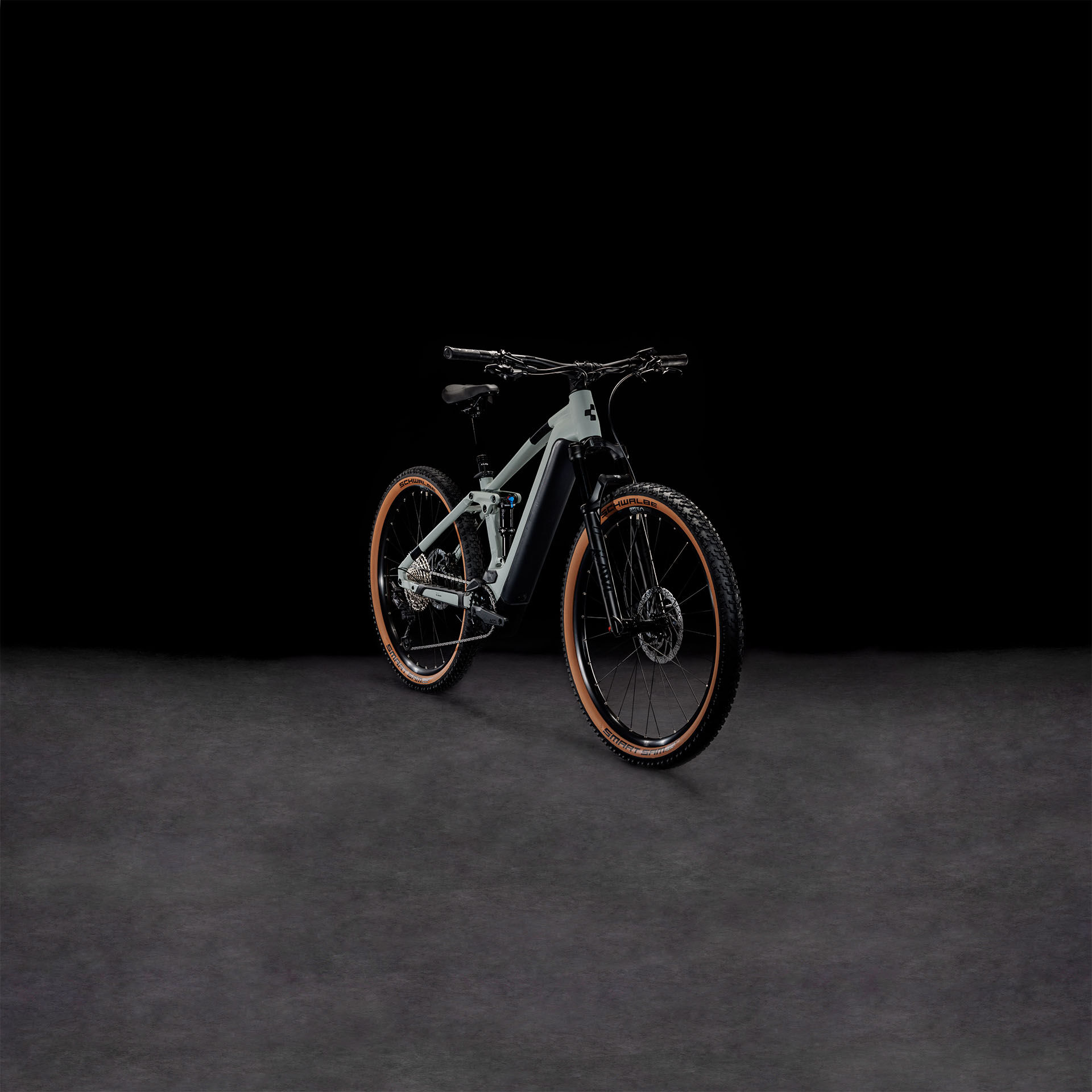 Cube Stereo Hybrid 120 SLX 750 swampgrey´n´black