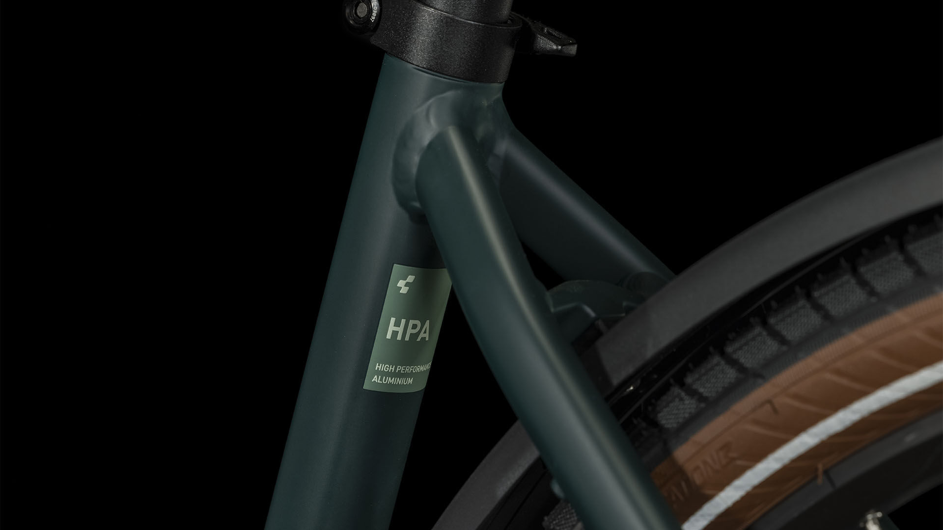 Cube Touring Hybrid ONE 625 darkgreen´n´green