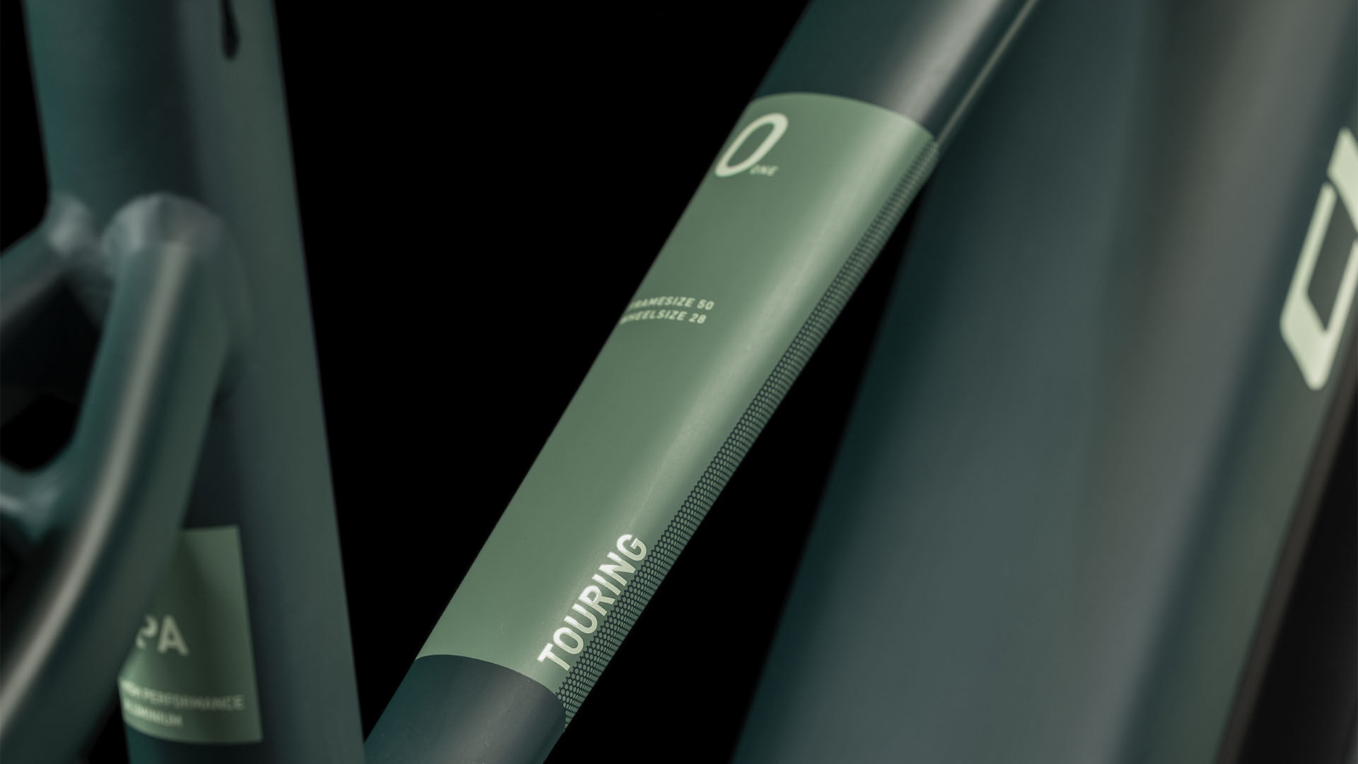 Cube Touring Hybrid ONE 625 darkgreen´n´green