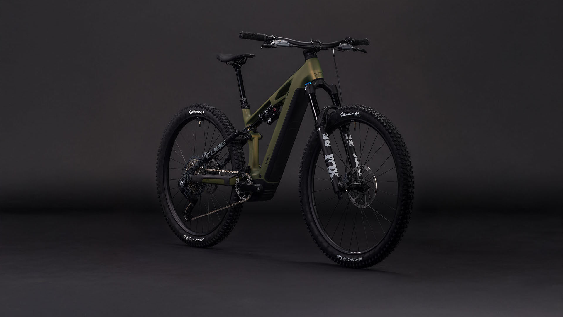 Cube Stereo Hybrid ONE44 HPC TM 800 reedgreen´n´matrix UN3556 Fahrzeug mit Antrieb durch Lithium-Ionen- Batterien. Transport nach SV 388 und 666 ADR.